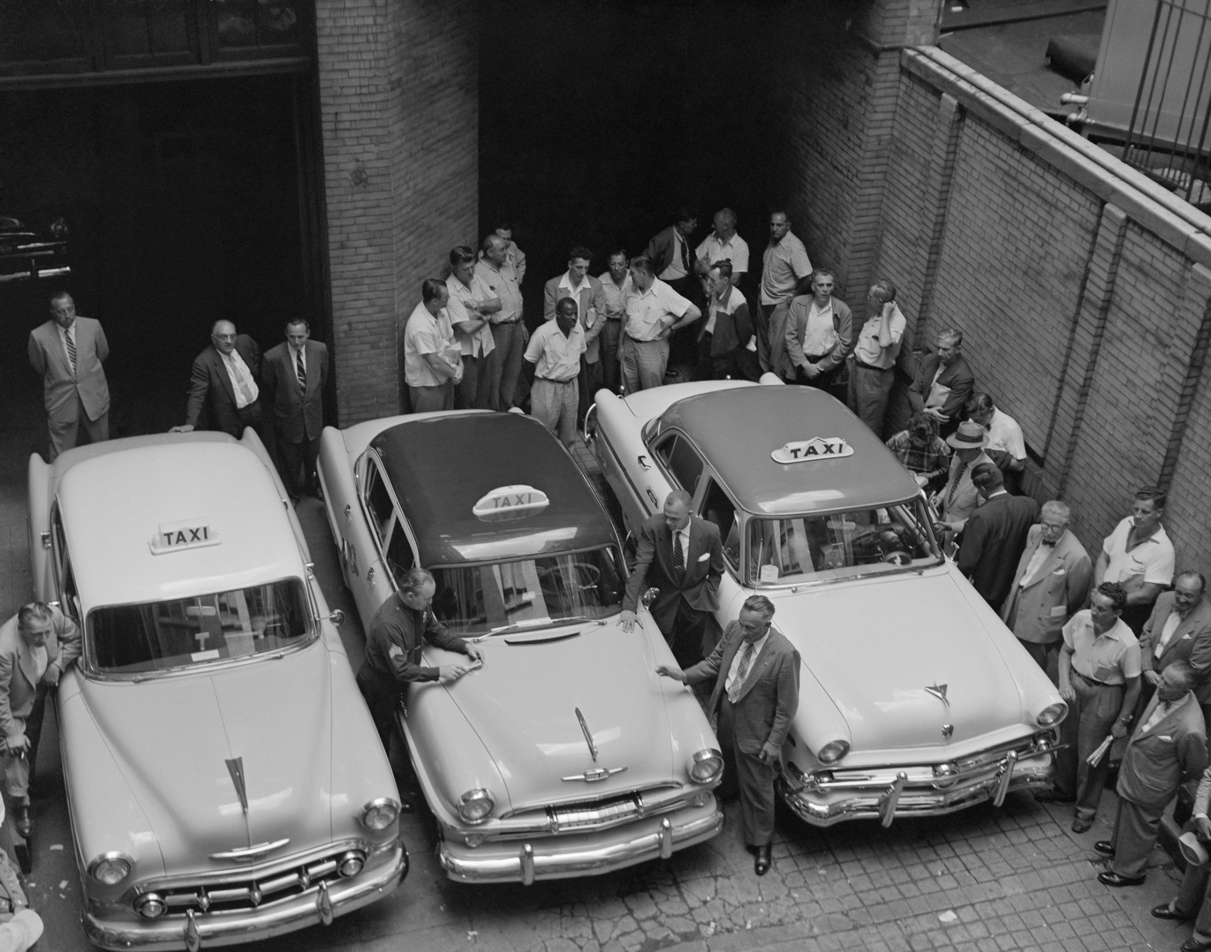 NYC Taxi Cabs 1954