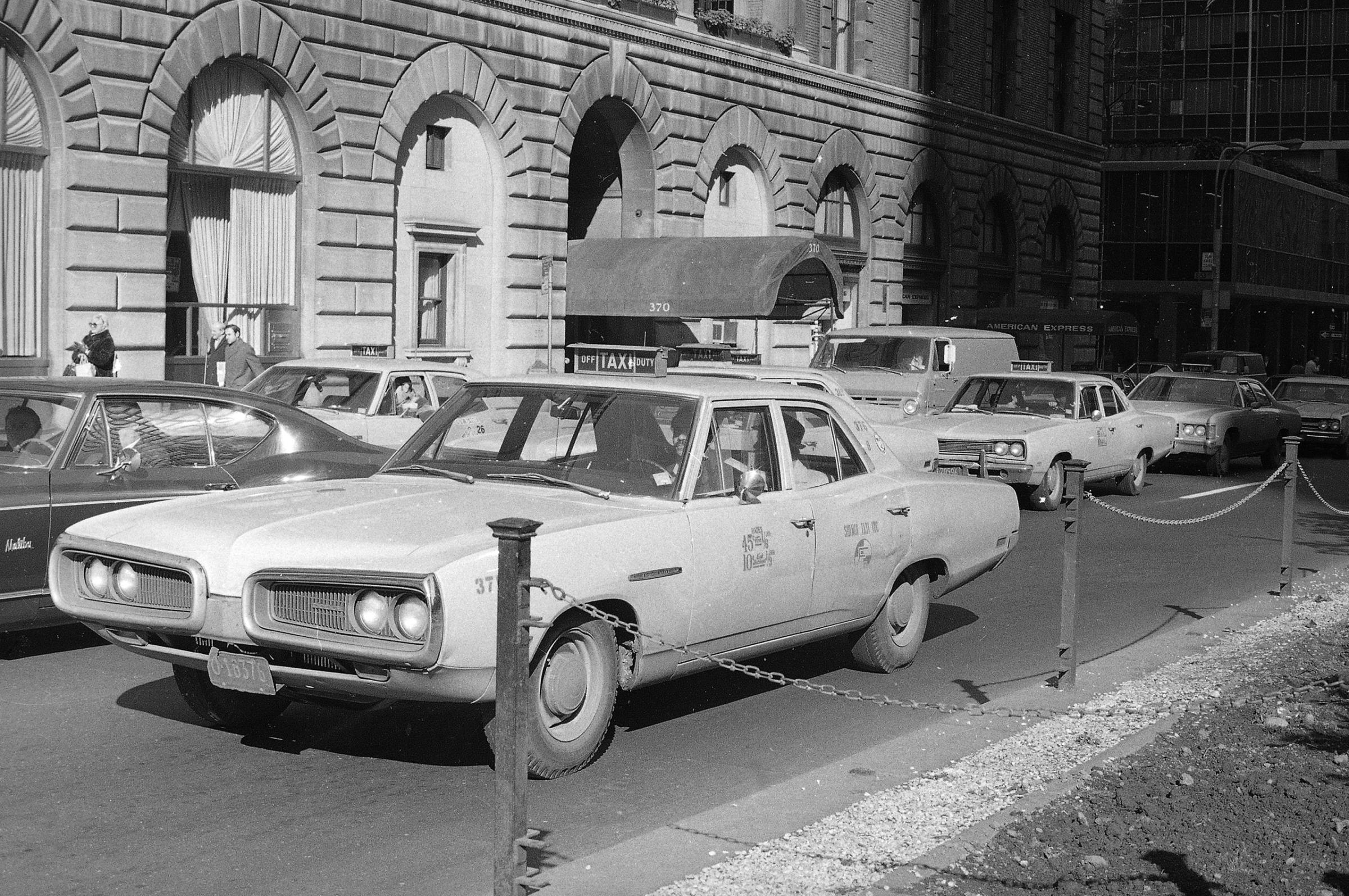 NYC Taxi Cab 1970