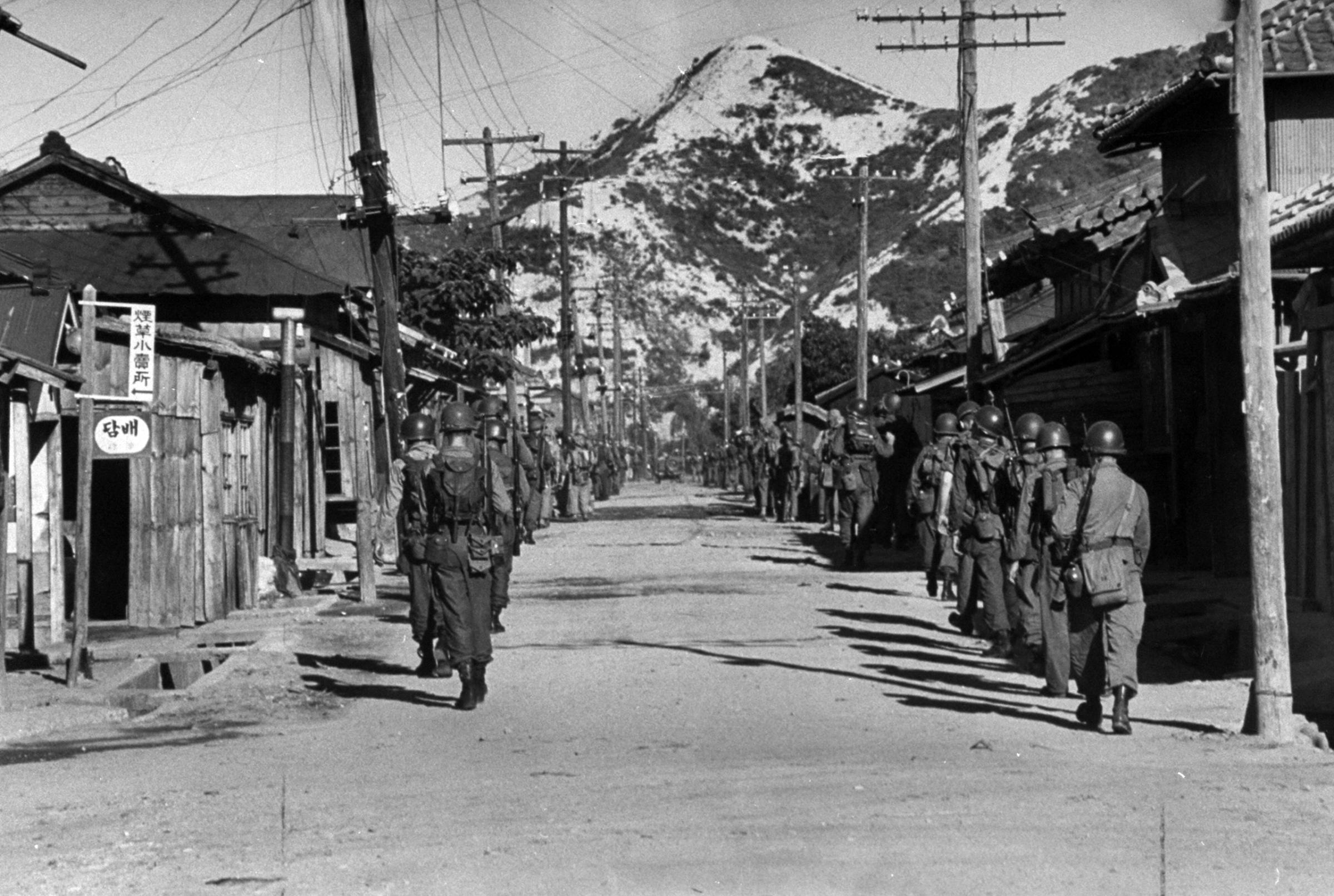 The 1st Cavalry in Korea, July 1950.
