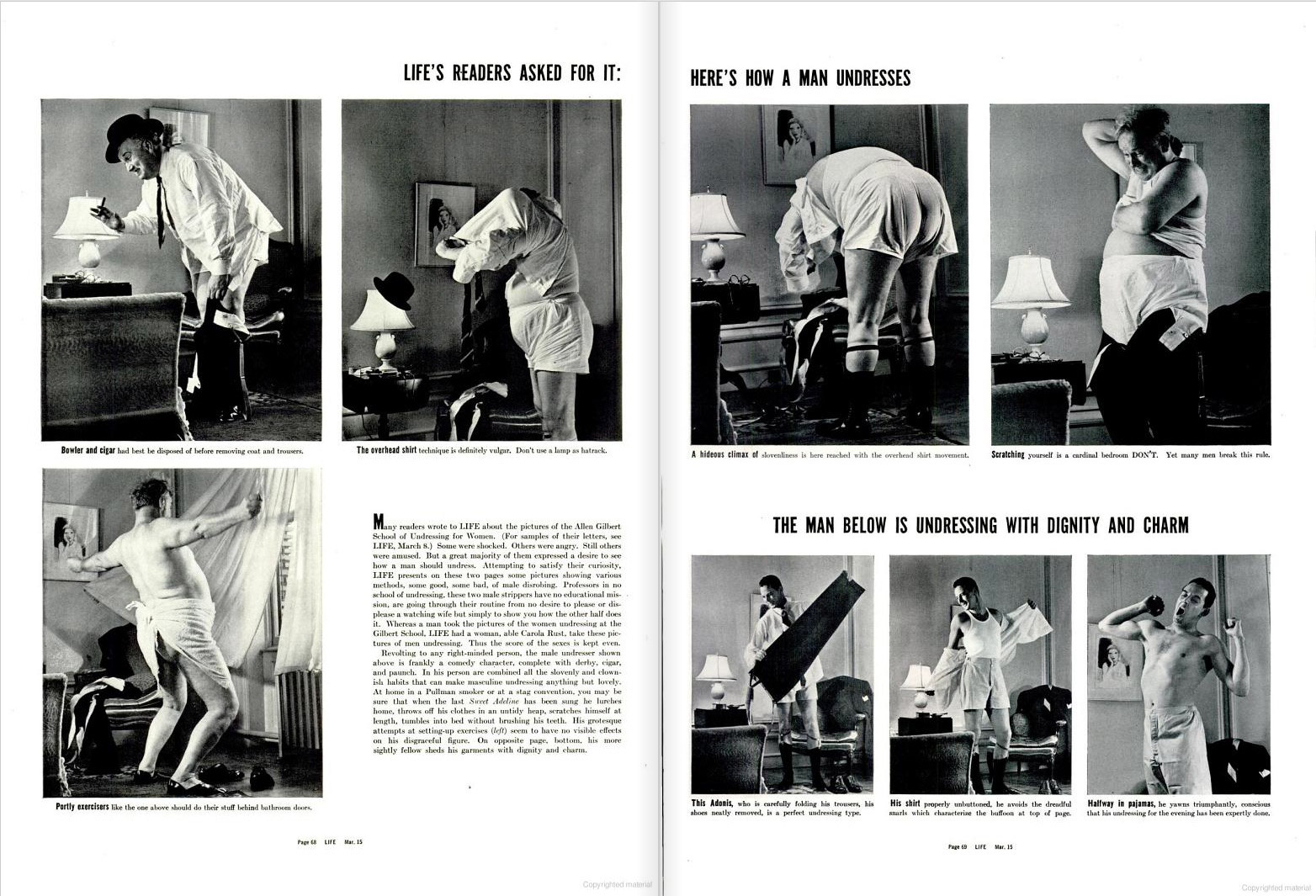 From the March 15, 1937 issue of LIFE magazine. Photos by Carola Rust.