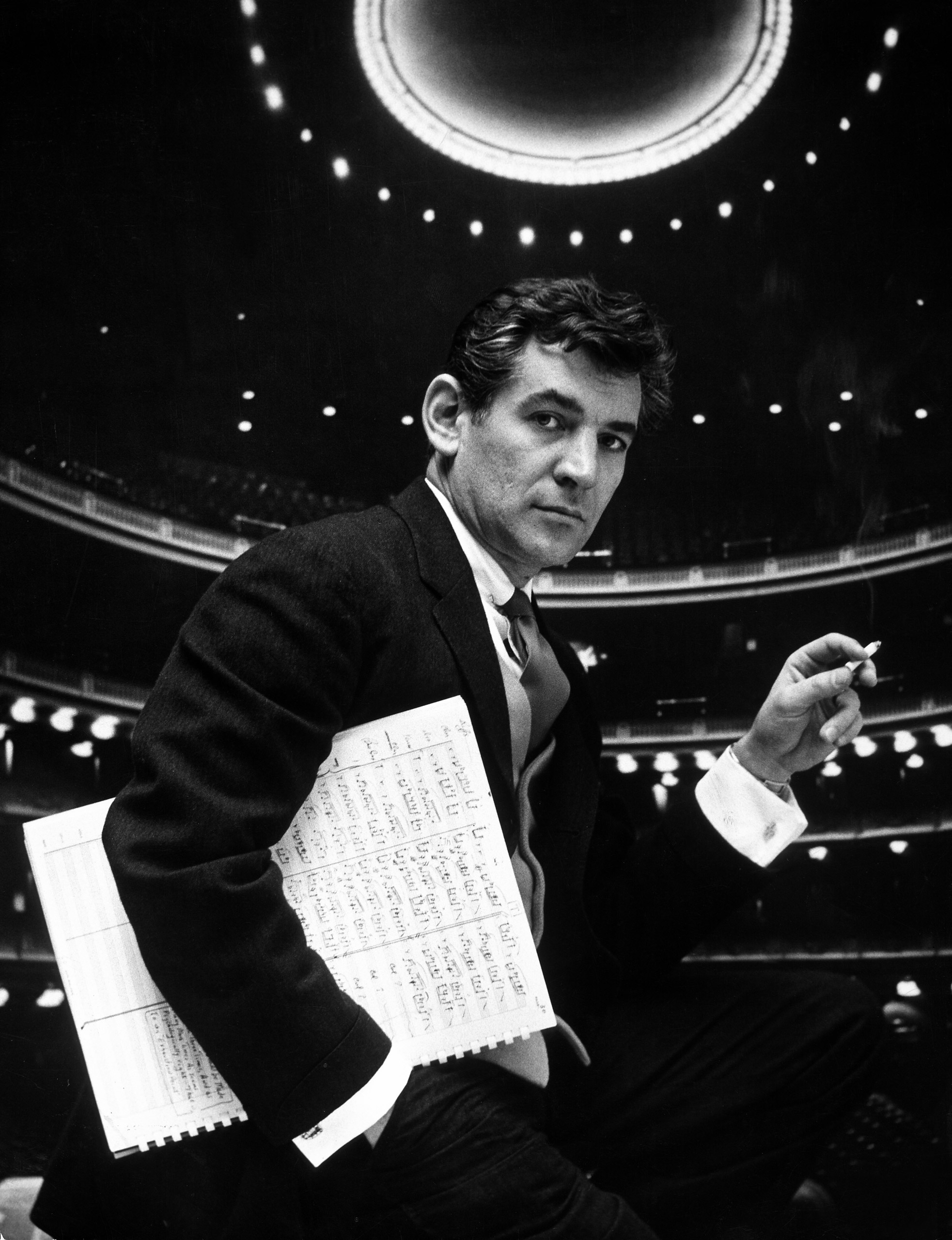 Leonard Bernstein, 1955.