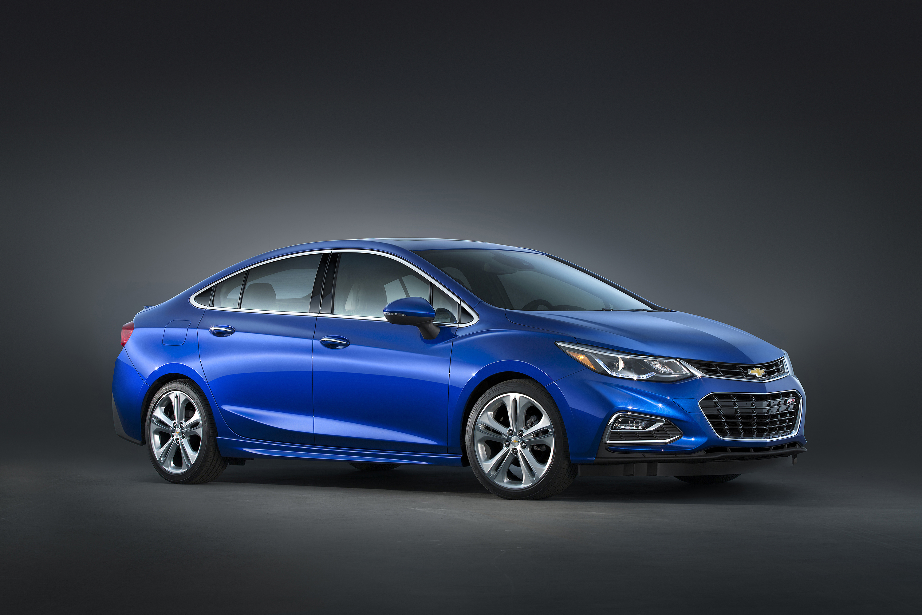 The 2016 Chevrolet Cruze. (The 2016 Chevrolet Cruze – a larger, lighter, more efficient and more sophisticated evolution of the brand’s best-selling global car.)
