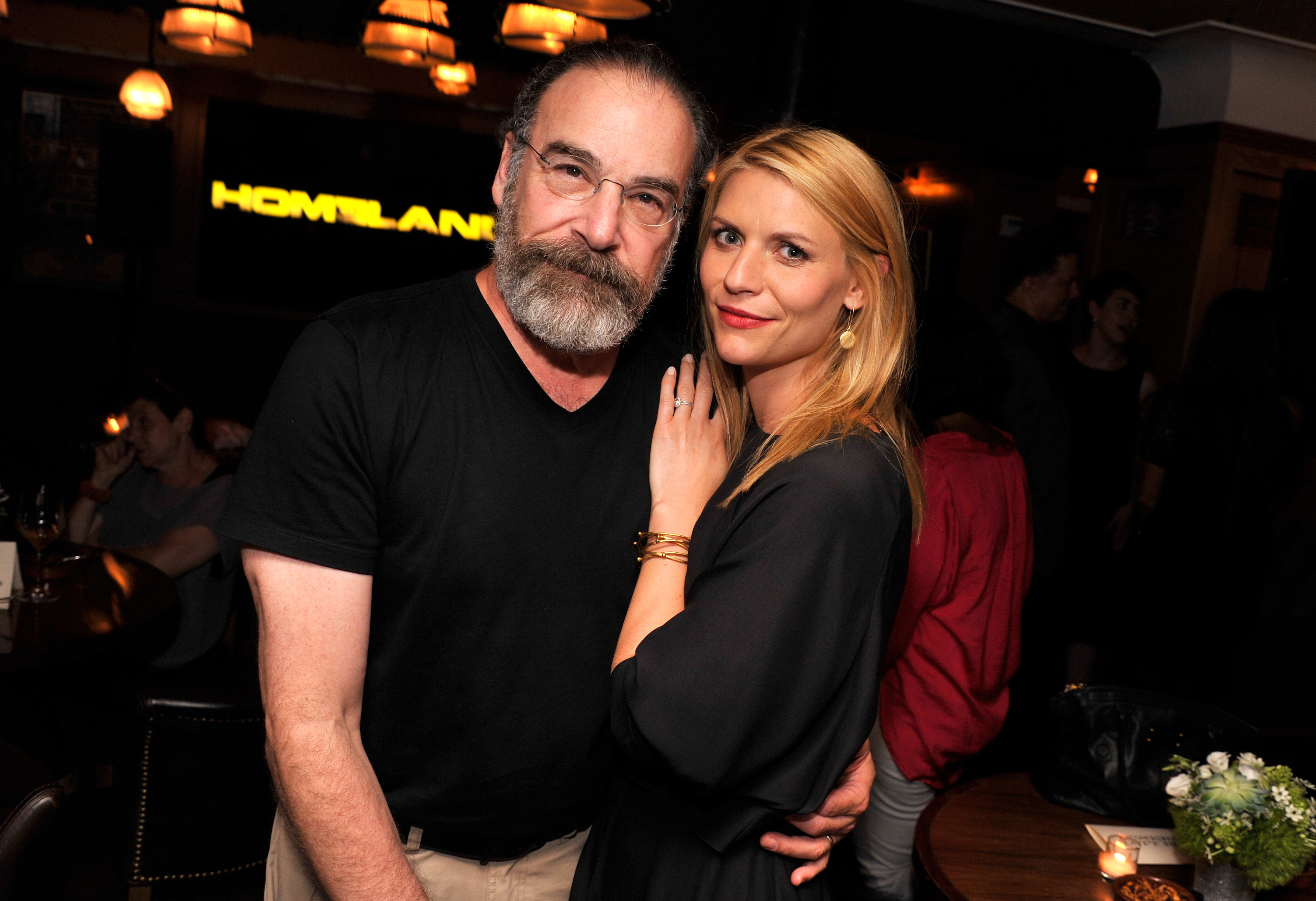 Actors Mandy Patinkin and Claire Danes attend a Private Reception And Screening Of Homeland Season 4 on September 4, 2014 in New York City. (Stephen Lovekin&mdash;Getty Images for Showtime)