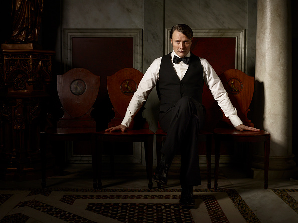 Mads Mikkelsen as Hannibal Lecter.