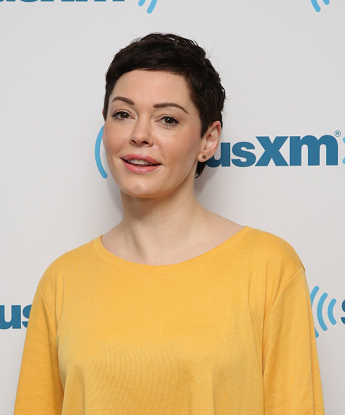 Rose McGowan at SiriusXM Studios in New York City on June 23, 2015. (Robin Marchant—Getty Images)