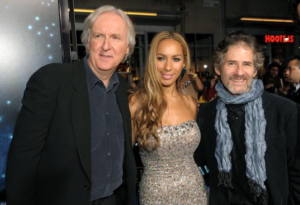Director James Cameron, singer Leona Lewis and composer James Horner arrive at the premiere of 20th Century Fox's "Avatar" at the Grauman's Chinese Theatre on December 16, 2009 in Hollywood, California (Kevin Winter—Getty Images)
