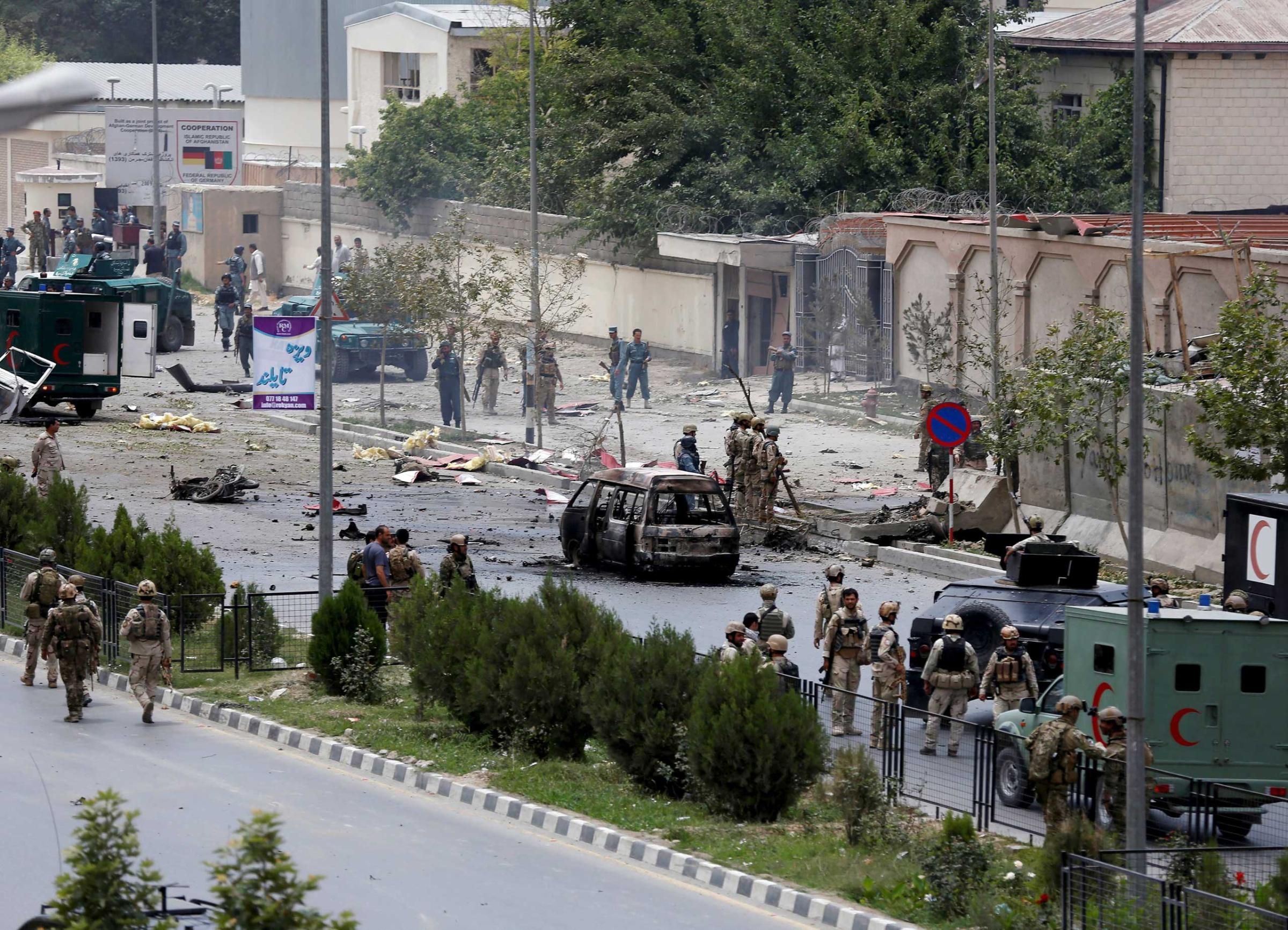 Afghanistan Parliament Taliban Attack