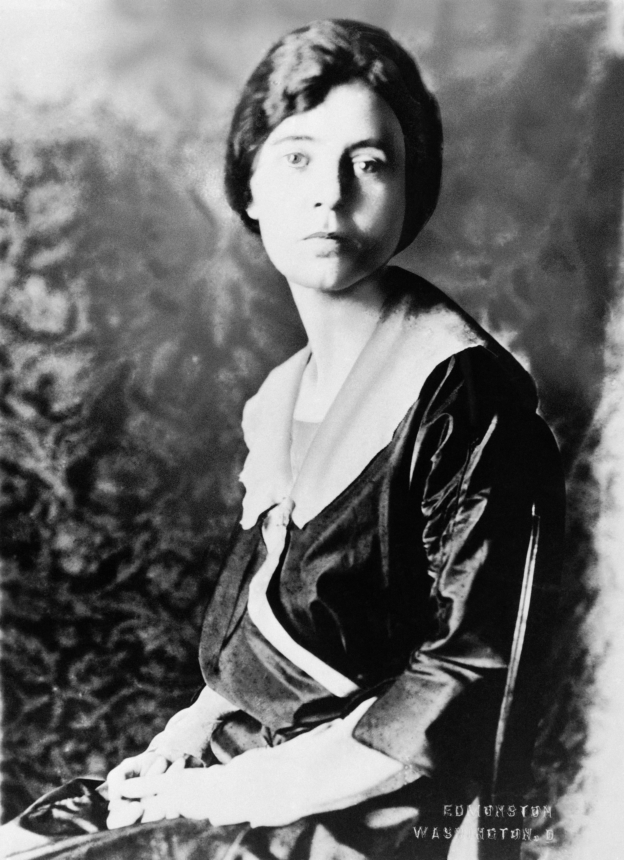 Alice Paul of Moorestown, N.J., Chairman of the World Women's Party for equal rights. 1915 photo.
