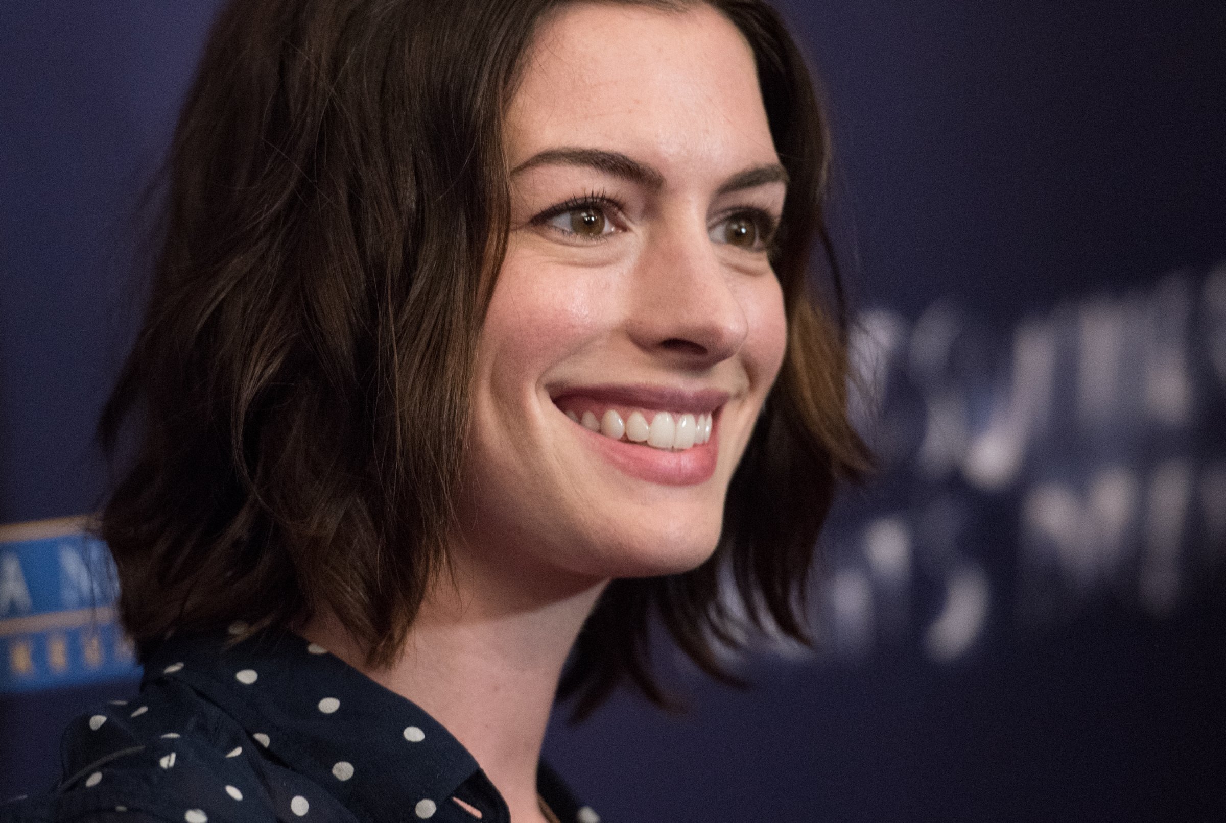 Actress Anne Hathaway attends 'A Midsummer Night's Dream" New York premiere at DGA Theater on June 15, 2015 in New York City.