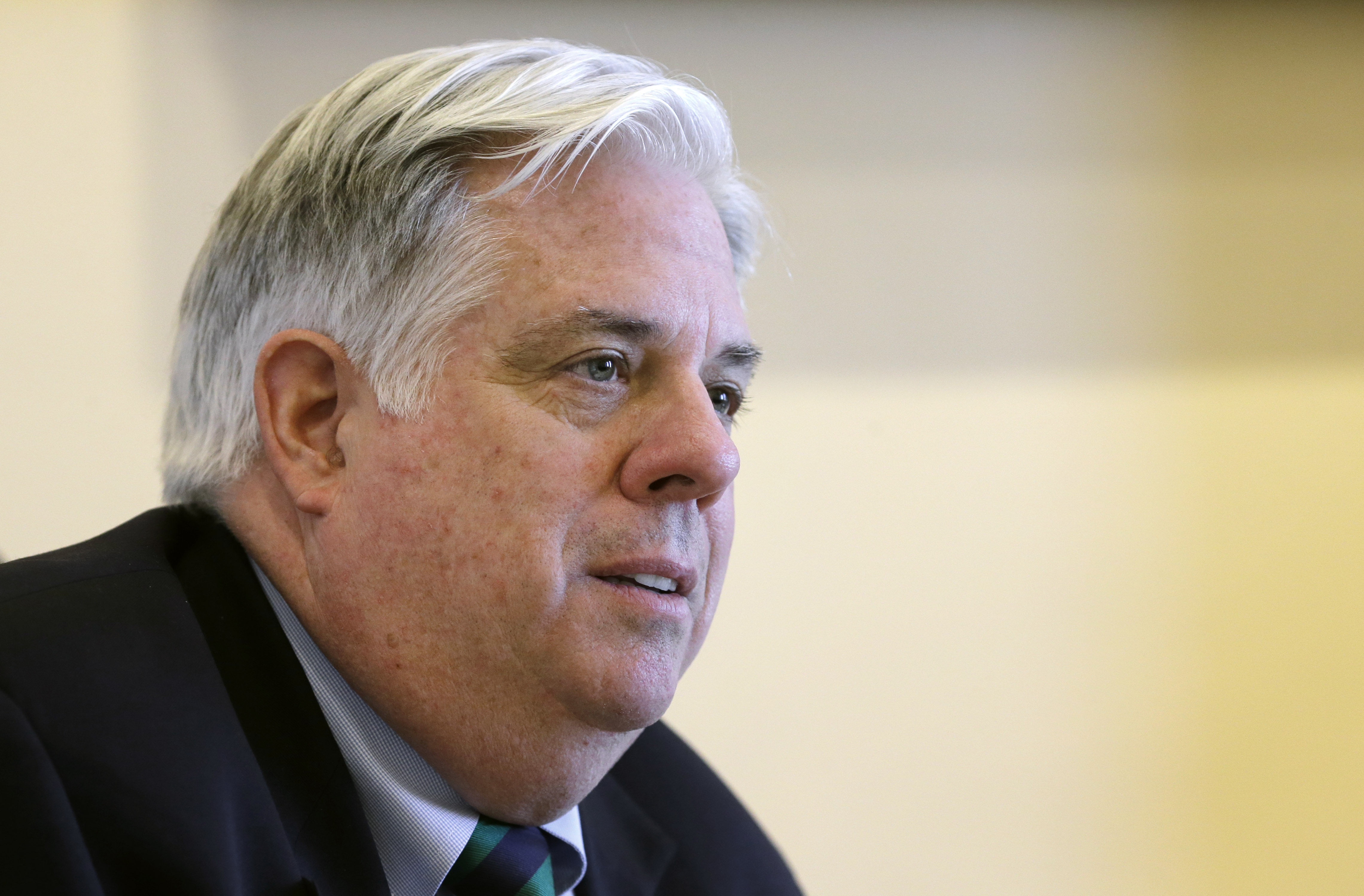 Maryland Gov. Larry Hogan at an interview in Annapolis, Md on April 6, 2015. (Patrick Semansky—AP)