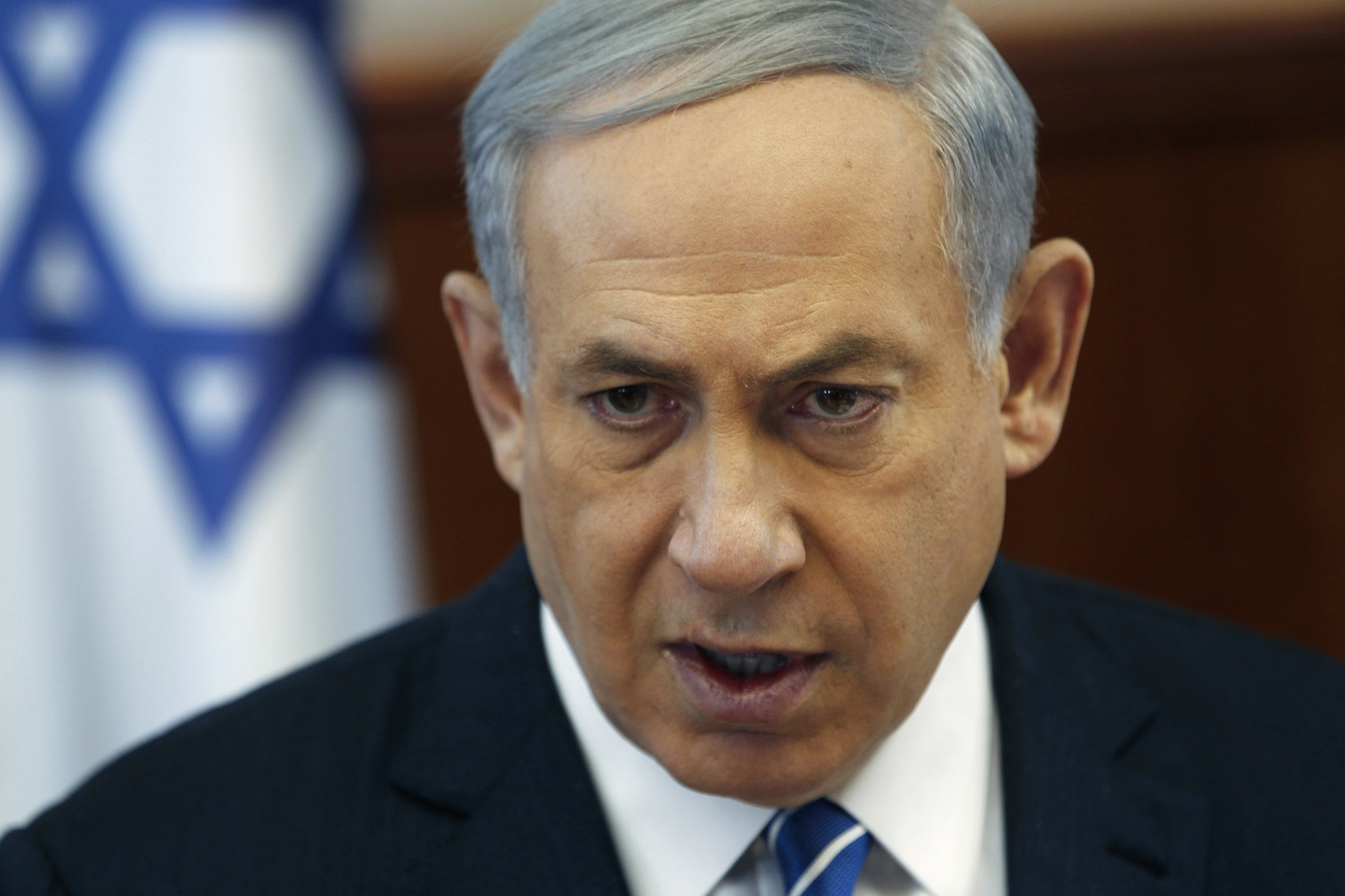 Benjamin Netanyahu cabinet meeting jerusalem