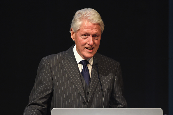 Former president Bill Clinton attends the Forbes' 2015 Philanthropy Summit Awards Dinner on June 3, 2015 in New York City.