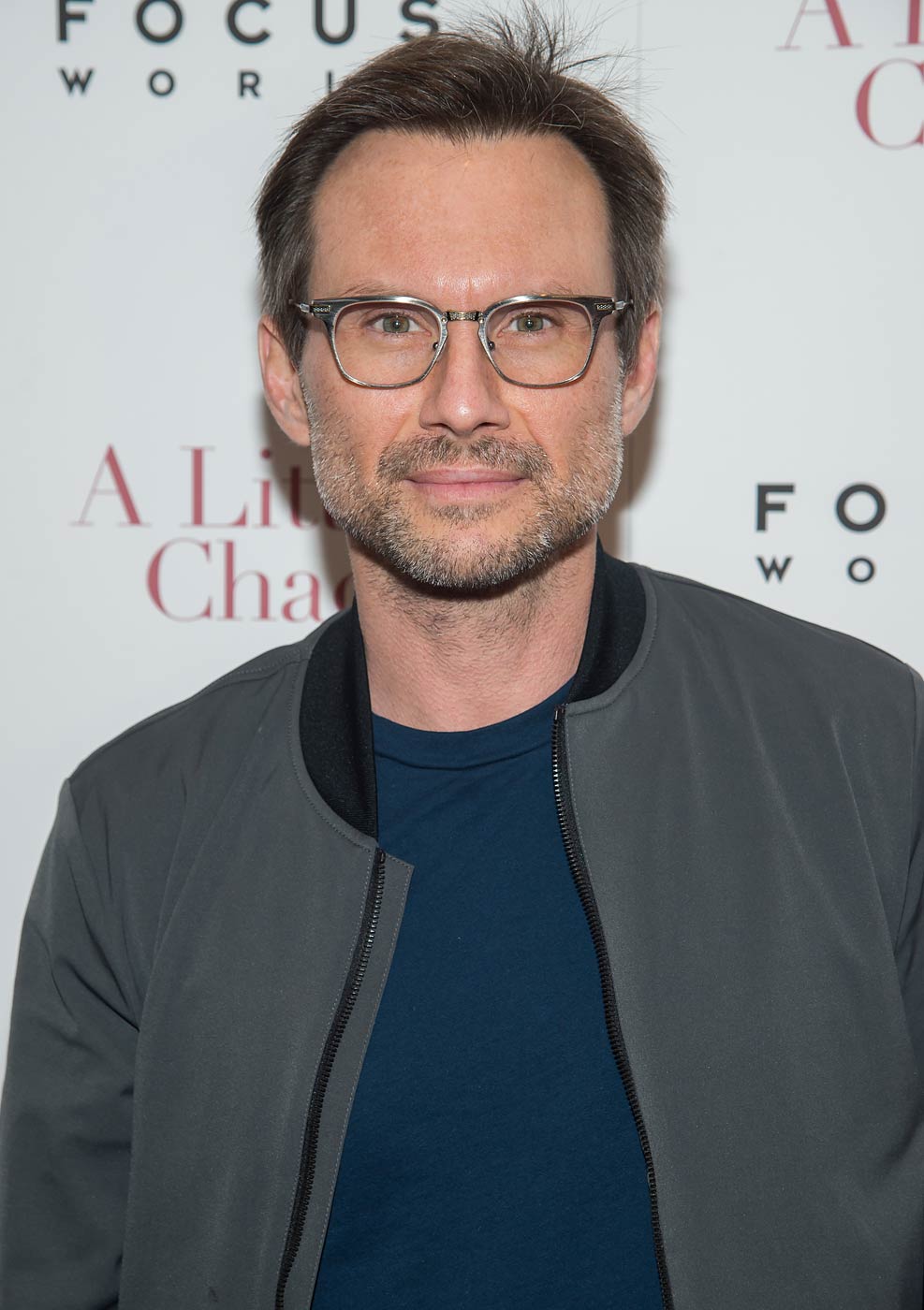 Christian Slater attends <i>A Little Chaos</i> New York Premiere at the Museum of Modern Art on June 17, 2015 in New York City. (Mark Sagliocco—FilmMagic)
