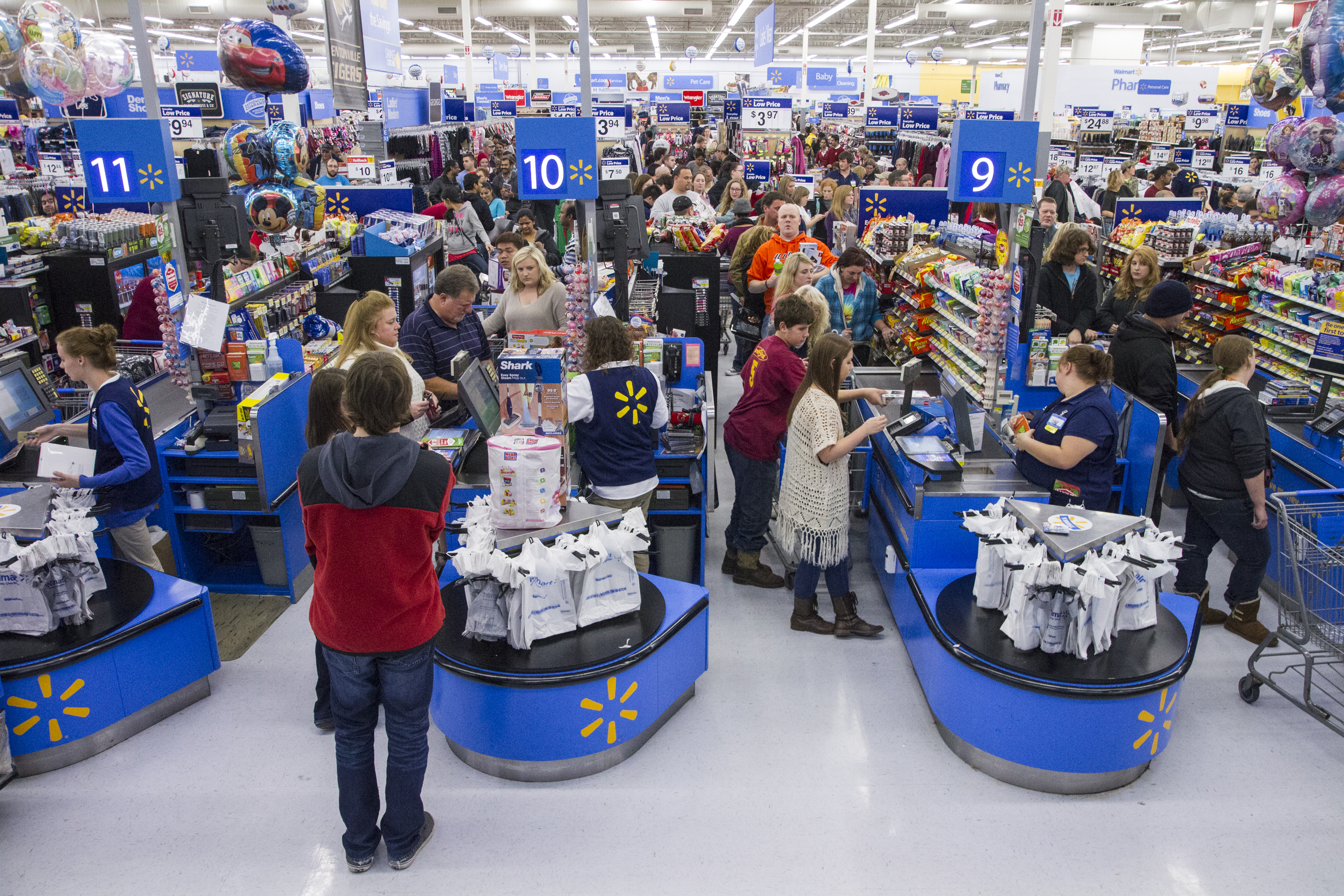 Walmart's Black Friday Starts Strong in Bentonville