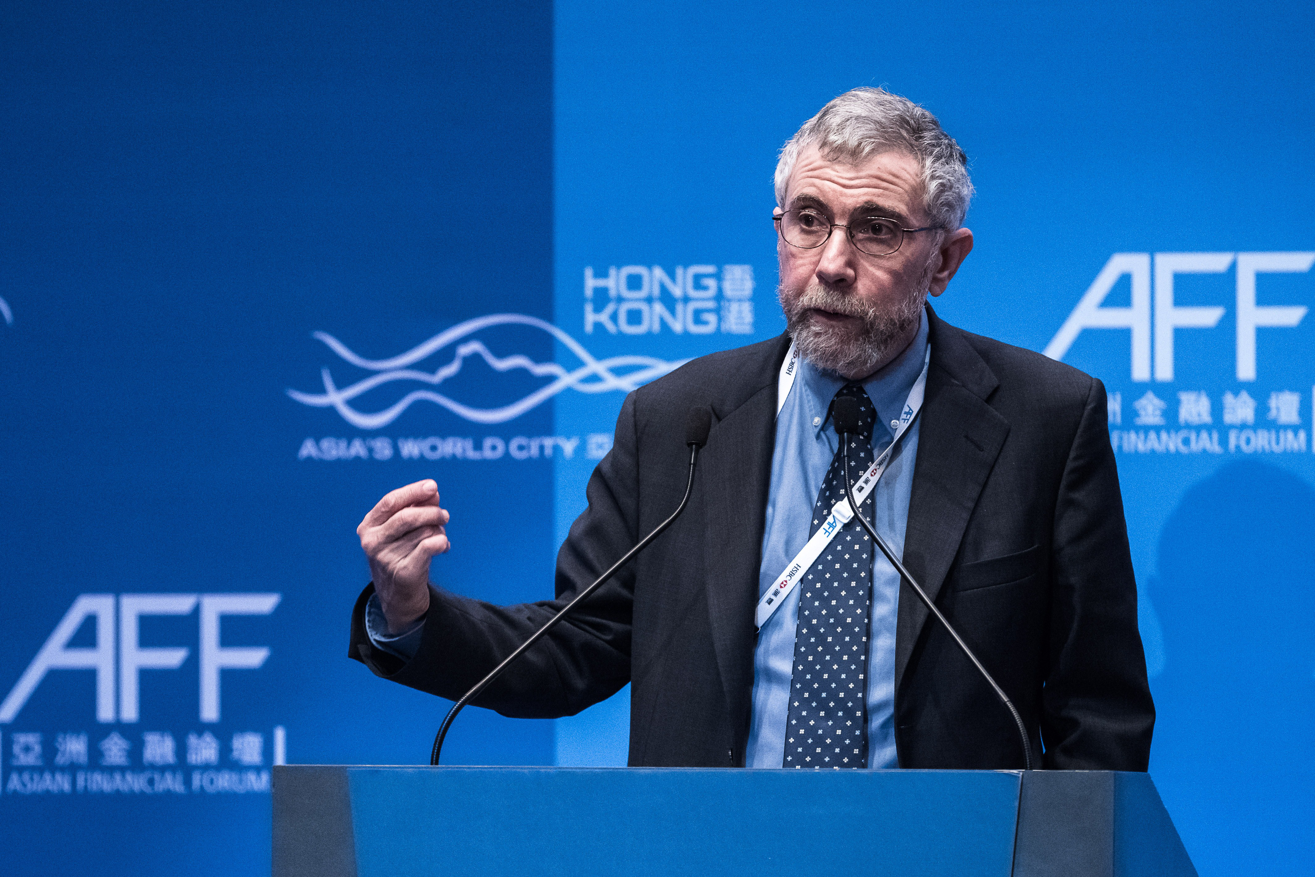 Paul Krugman (PHILIPPE LOPEZ&mdash;AFP/Getty Images)