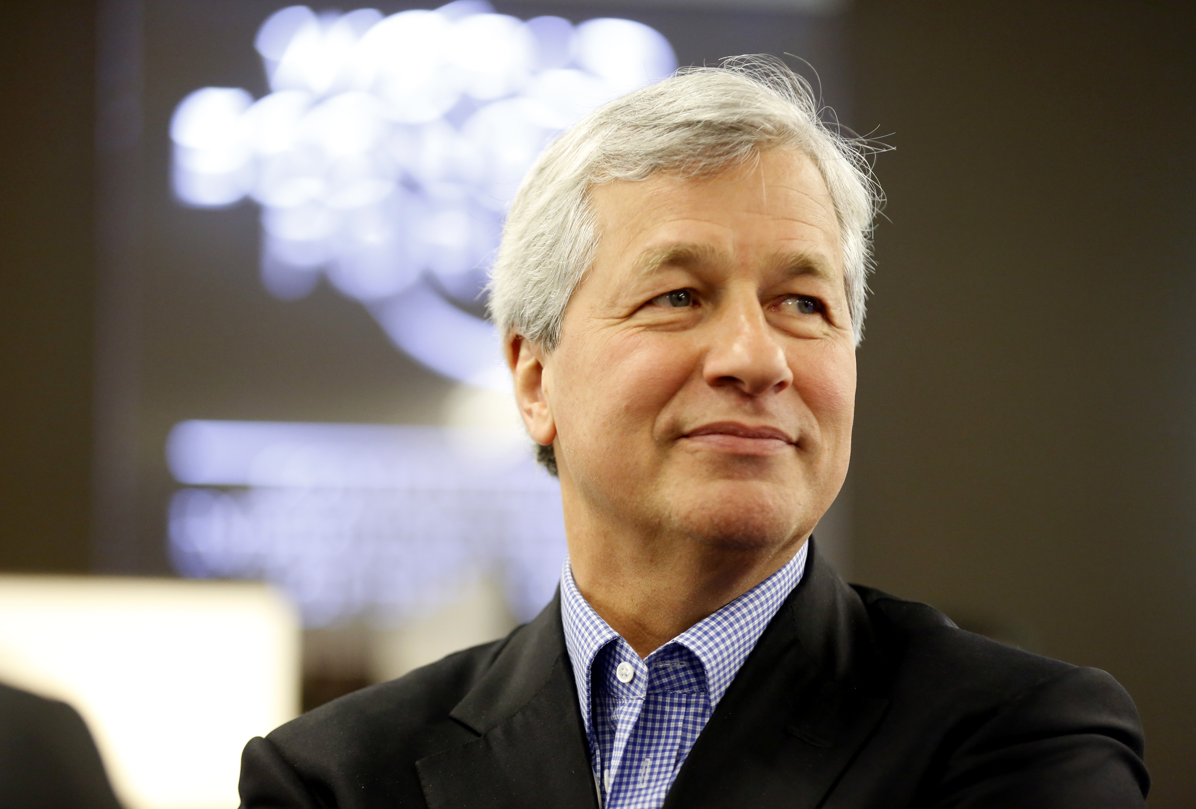 James "Jamie" Dimon, chief executive officer of JPMorgan Chase &amp; Co., pauses during a break in sessions on the opening day of the World Economic Forum (WEF) in Davos, Switzerland, on Wednesday, Jan. 22, 2014. (Bloomberg&mdash;Bloomberg via Getty Images)