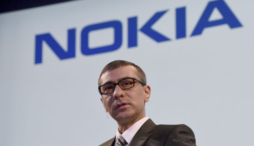 Nokia's Chief Executive Rajeev Suri. (MARKKU ULANDER&mdash;AFP/Getty Images)