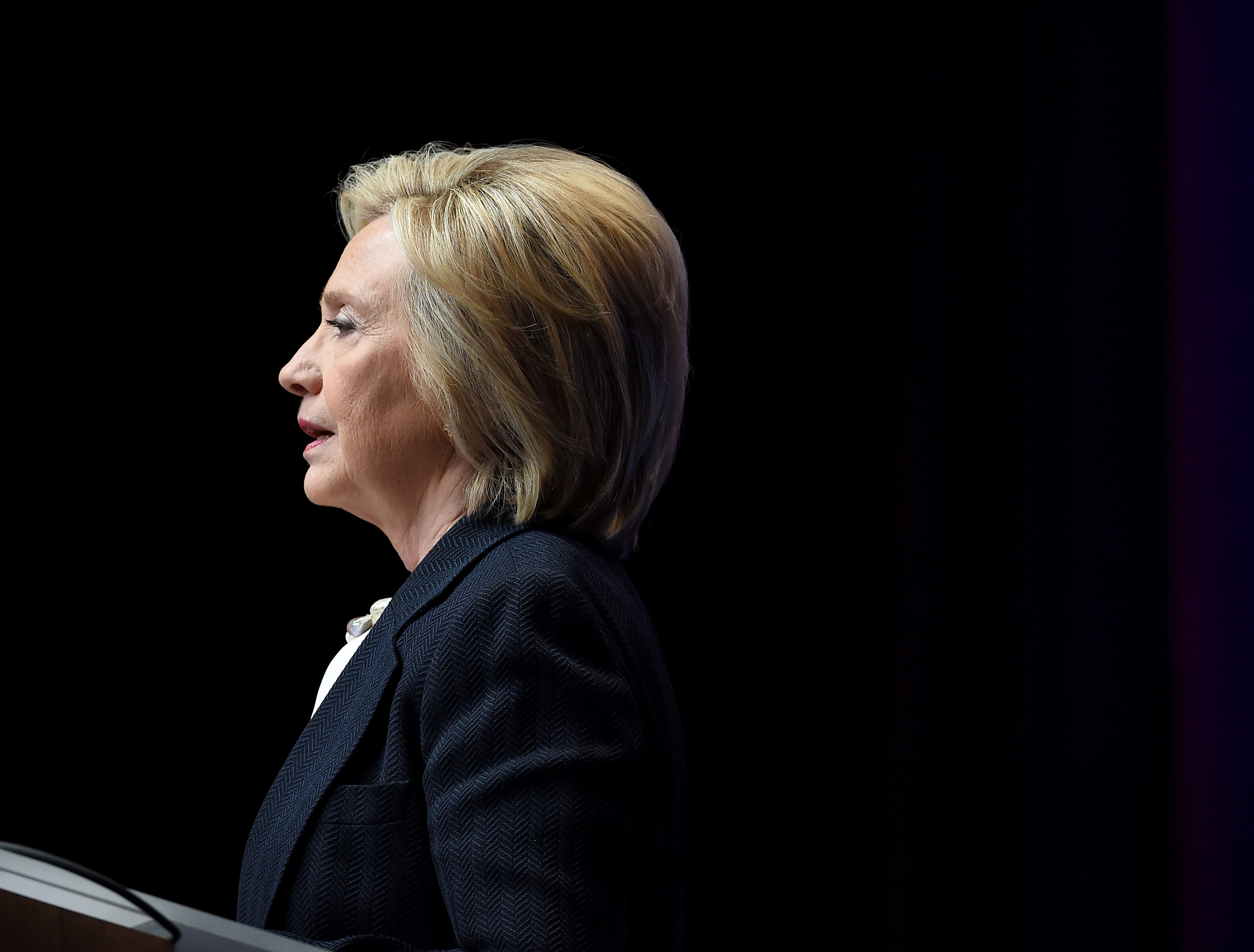 Democratic presidential candidate and former U.S. Secretary of State Hillary Clinton speaks at the National Association of Latino Elected and Appointed Officials' (NALEO) 32nd Annual Conference at the Aria Resort &amp; Casino at CityCenter on June 18, 2015 in Las Vegas, Nevada. (Ethan Miller&mdash;Getty Images)