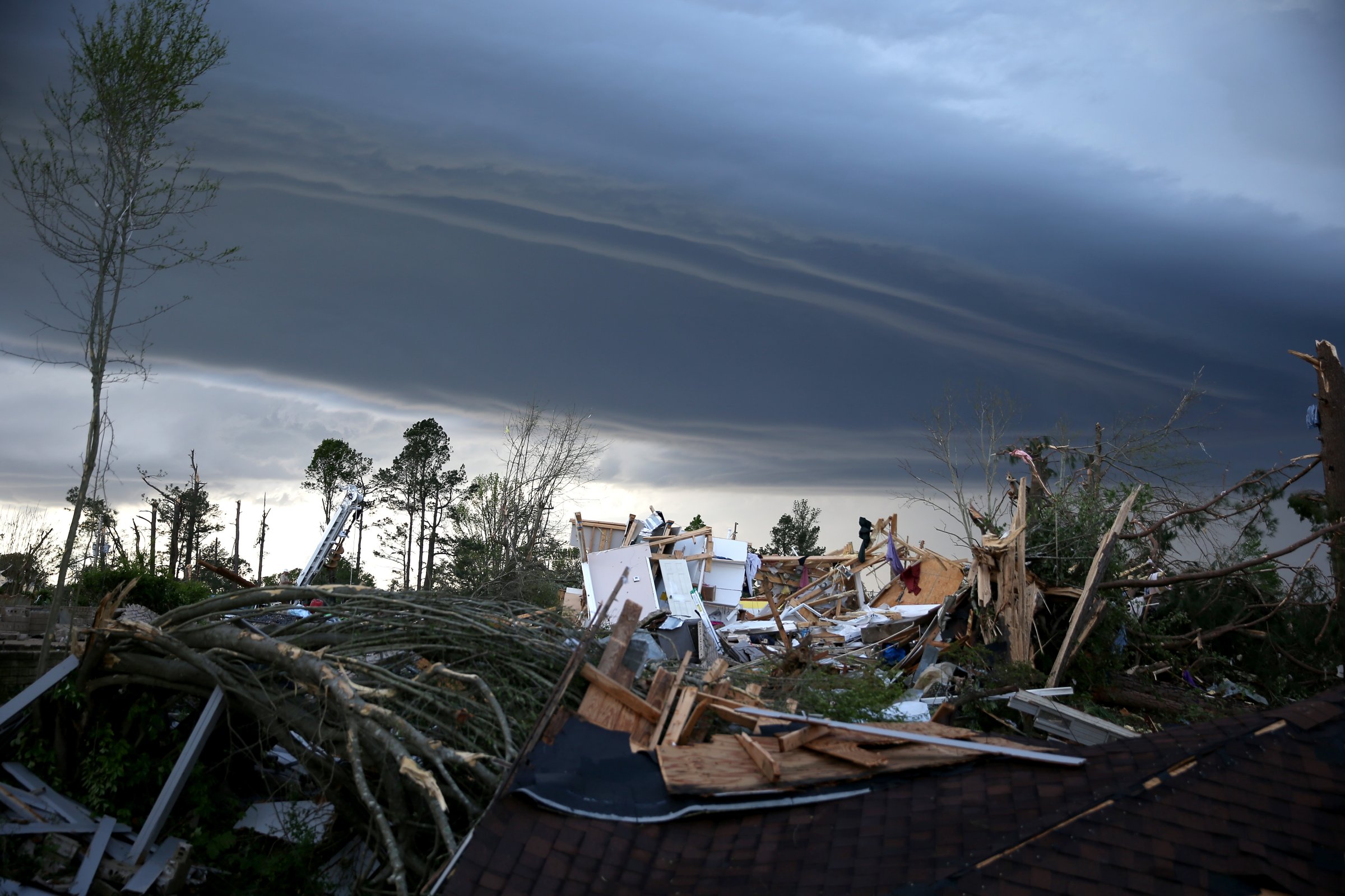 Widespread Damage And Casualties After Tornadoes Rip Through South