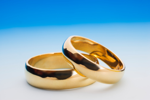 gold-wedding-bands-rings