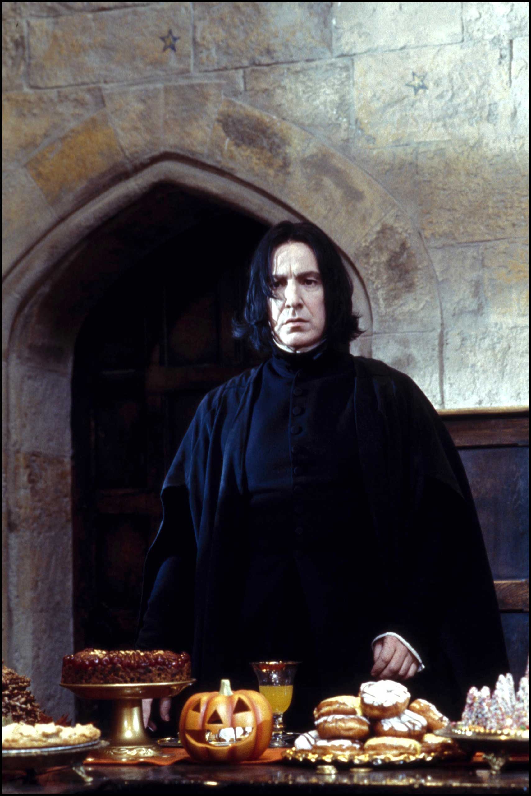 Professor Snape in Harry Potter (Alan Rickman)
