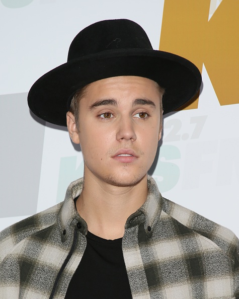 Justin Bieber at 102.7 KIIS FM's Wango Tango 2015 in Los Angeles on May 9, 2015. (JB Lacroix—WireImage/Getty Images)