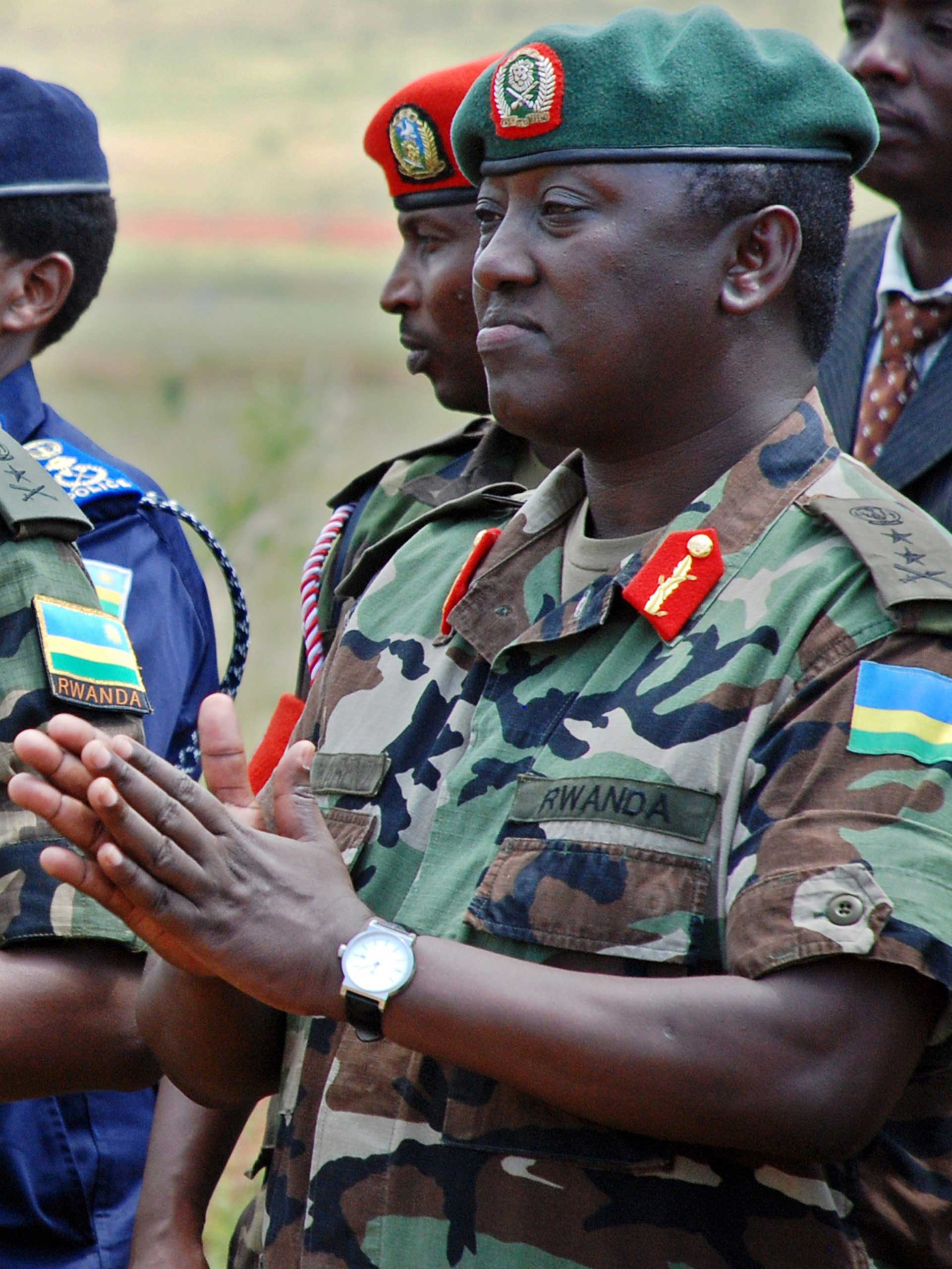 Rwandan Lieutenant General Karenzi Karake