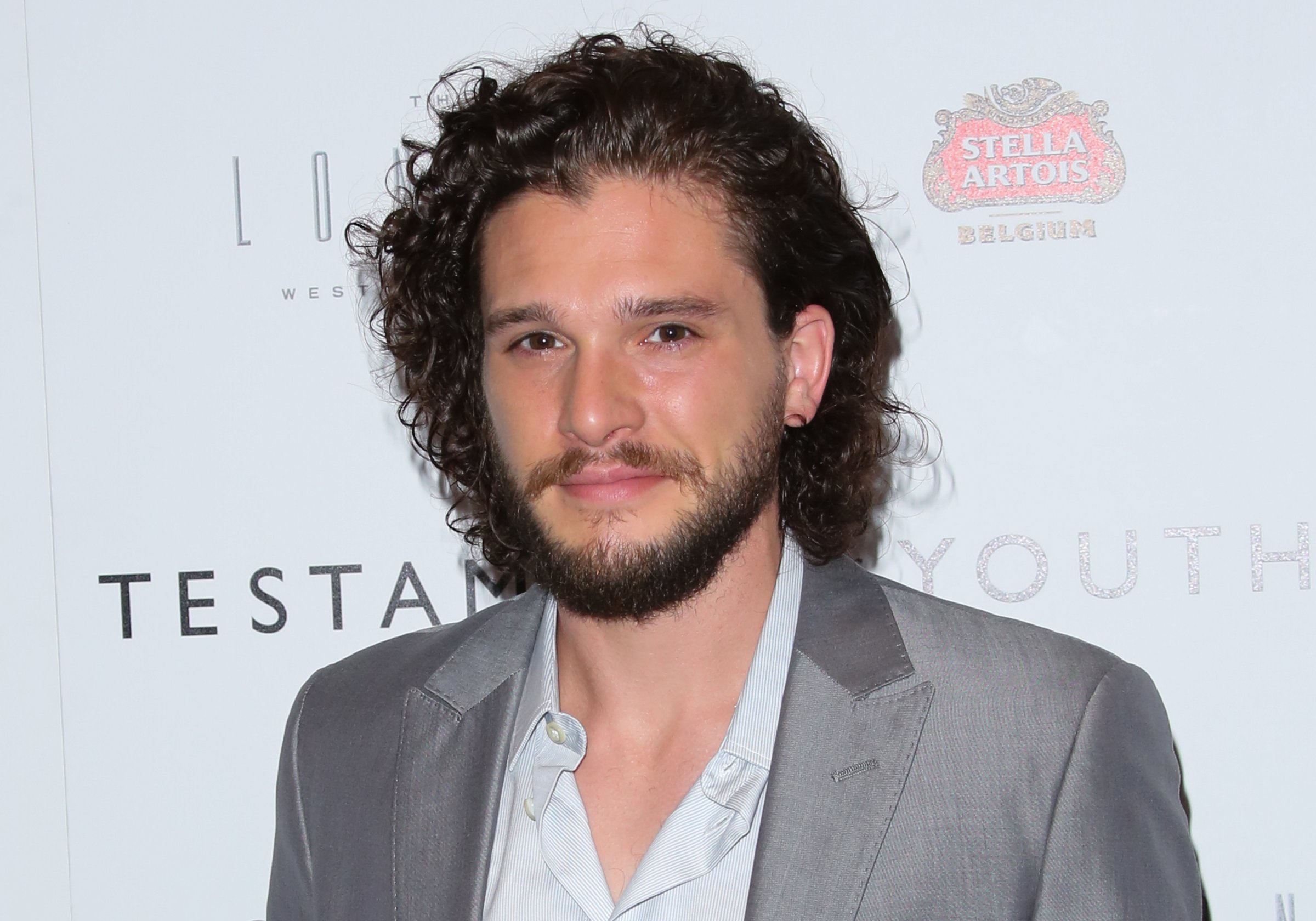 Kit Harington attends the premiere of "Testament Of Youth" on May 29, 2015 in West Hollywood, California.