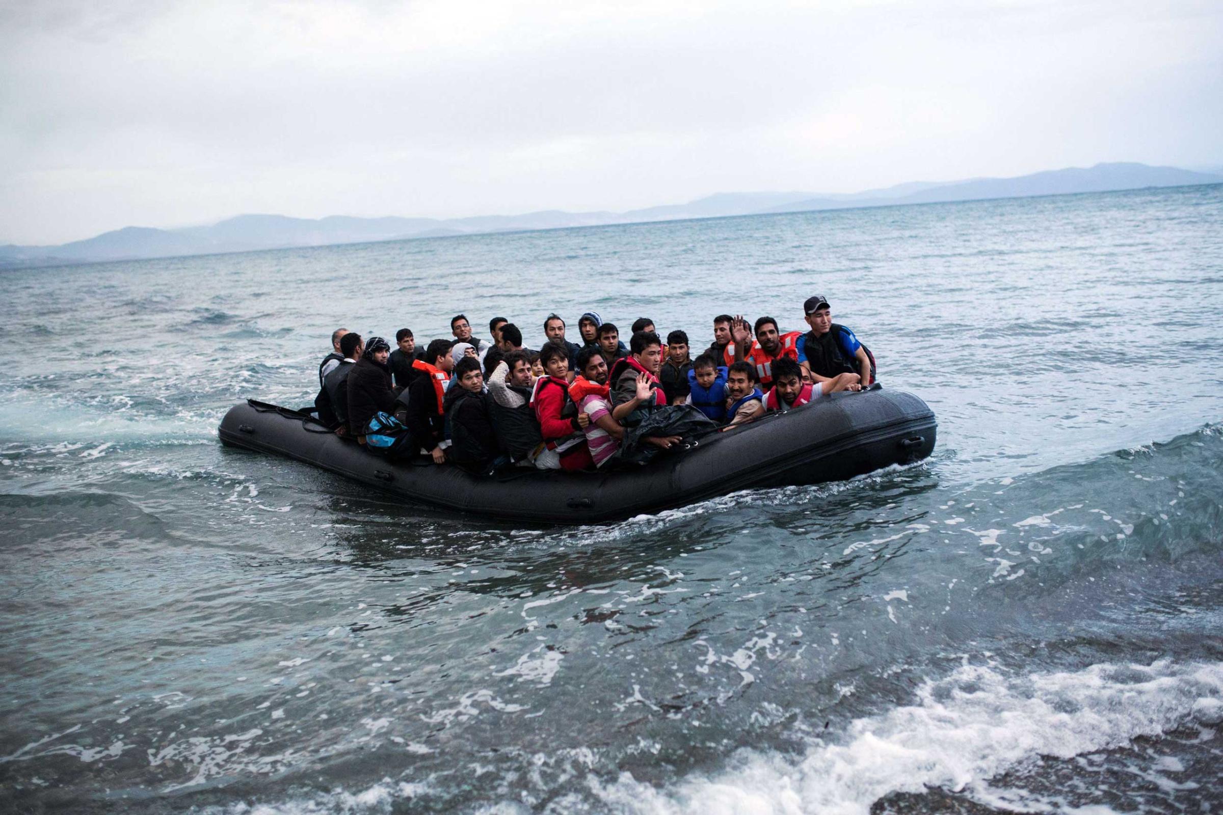 Kos Migrants Greece