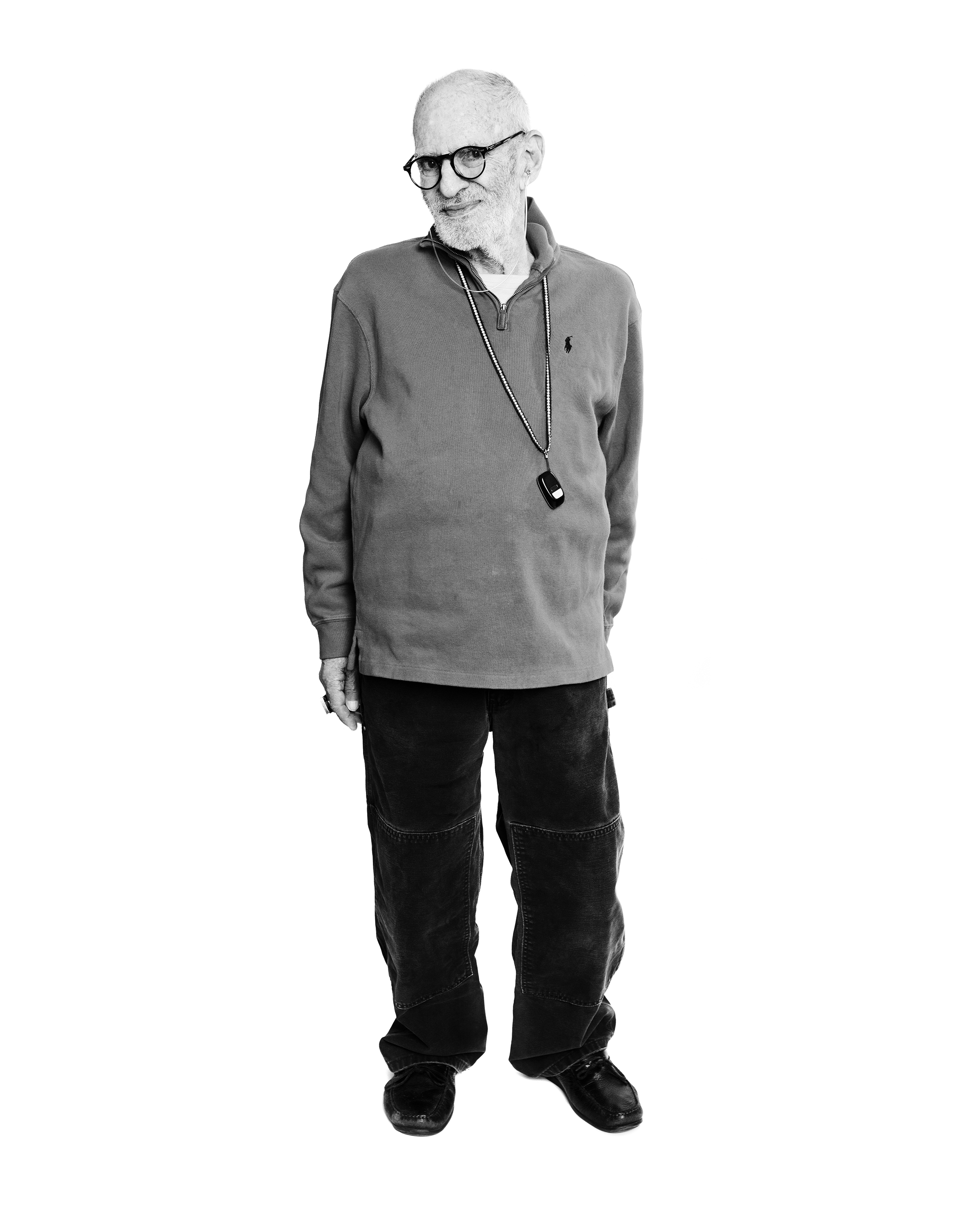Larry Kramer photographed at his home in NYC. (Ryan Pfluger for TIME)