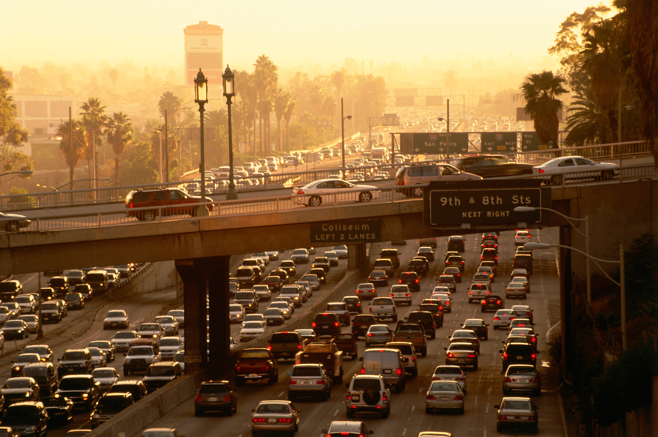 Rush hour in Los Angeles (Getty Images)
