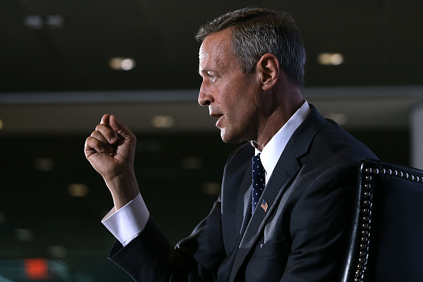 U.S. Democratic presidential candidate and former Maryland Gov. Martin O'Malley speaks at the U.S. Hispanic Chamber of Commerce June 3, 2015 in Washington, D.C.