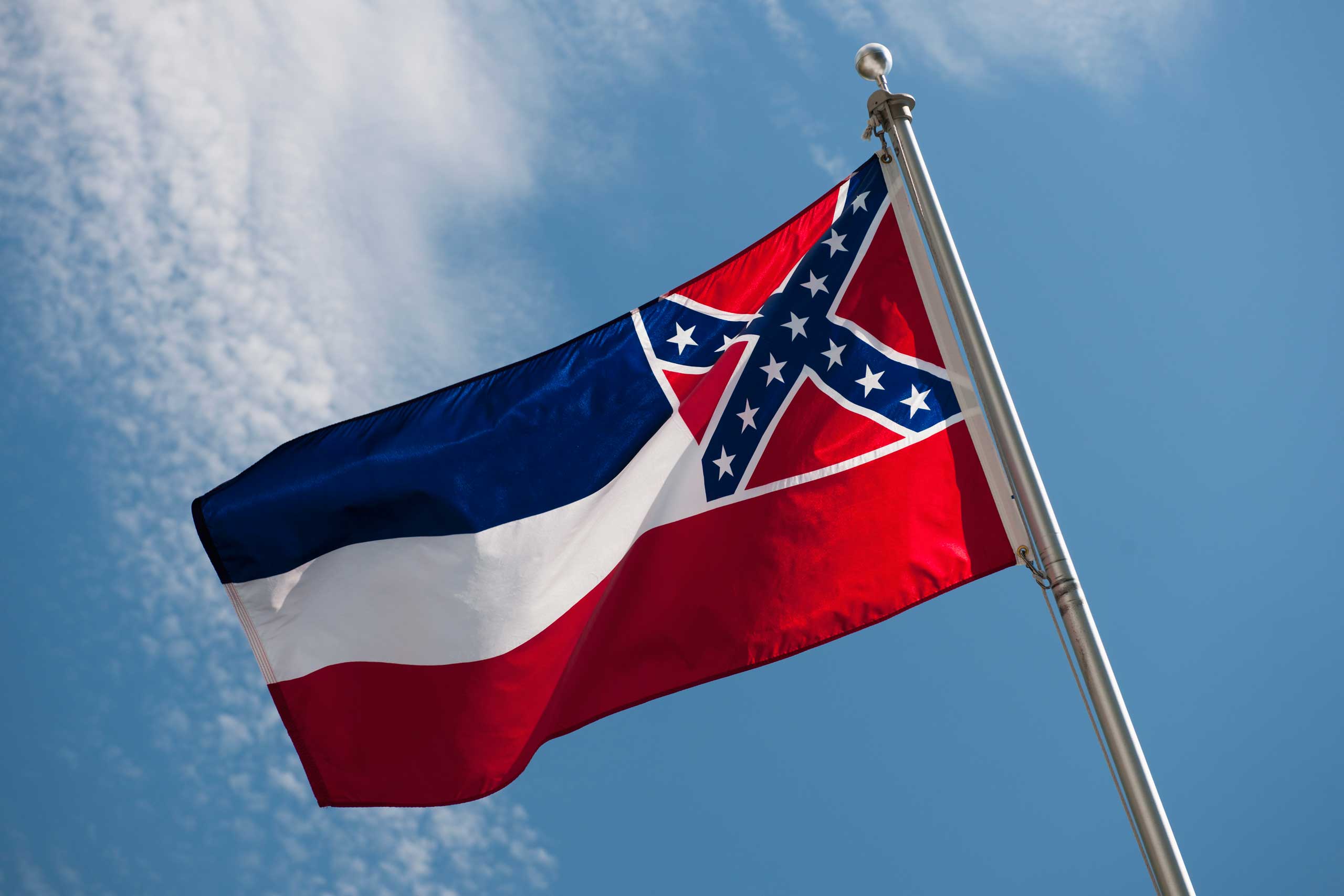 Mississippi State flag (Tetra Images—Getty Images)