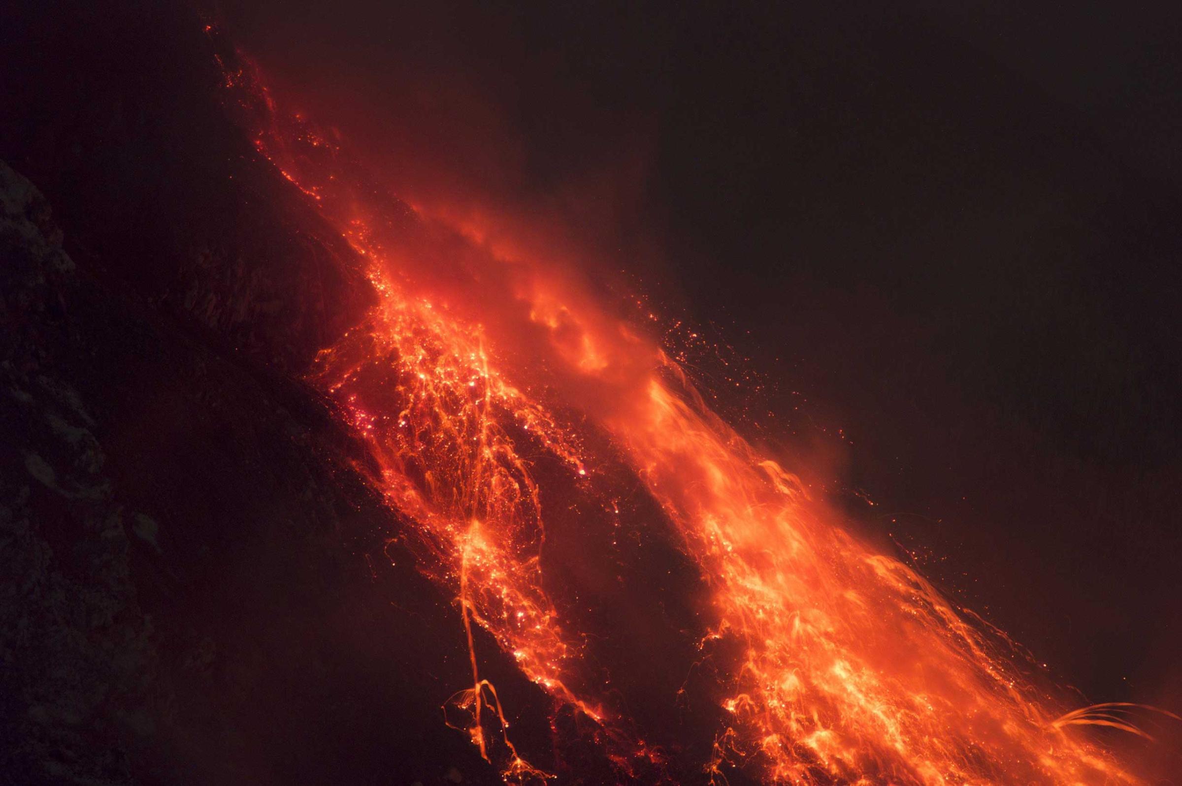 Mount Sinabung eruption Indonesia