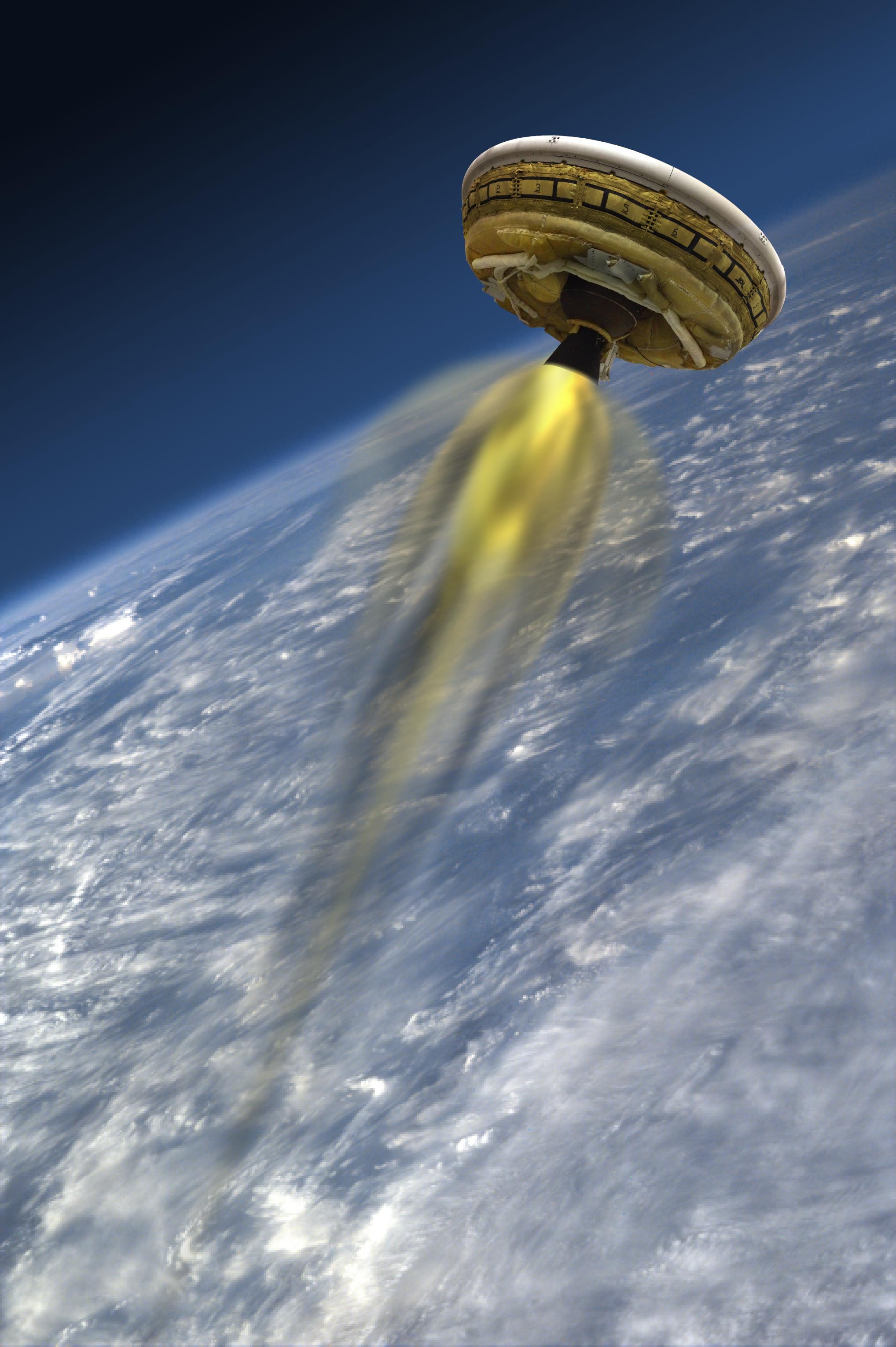 NASA flying saucer