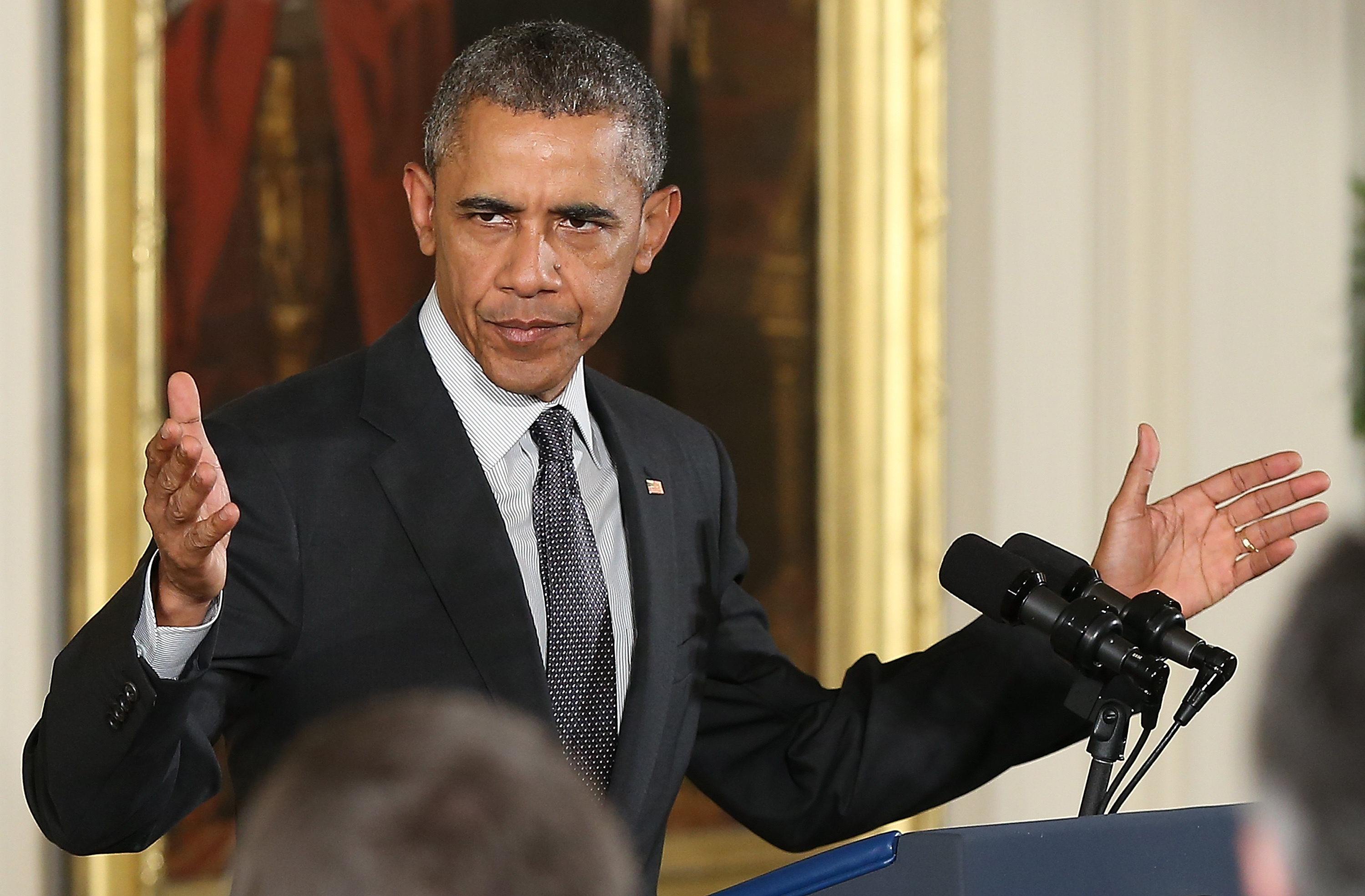 President Barack Obama. (Win McNamee&mdash;Getty Images)