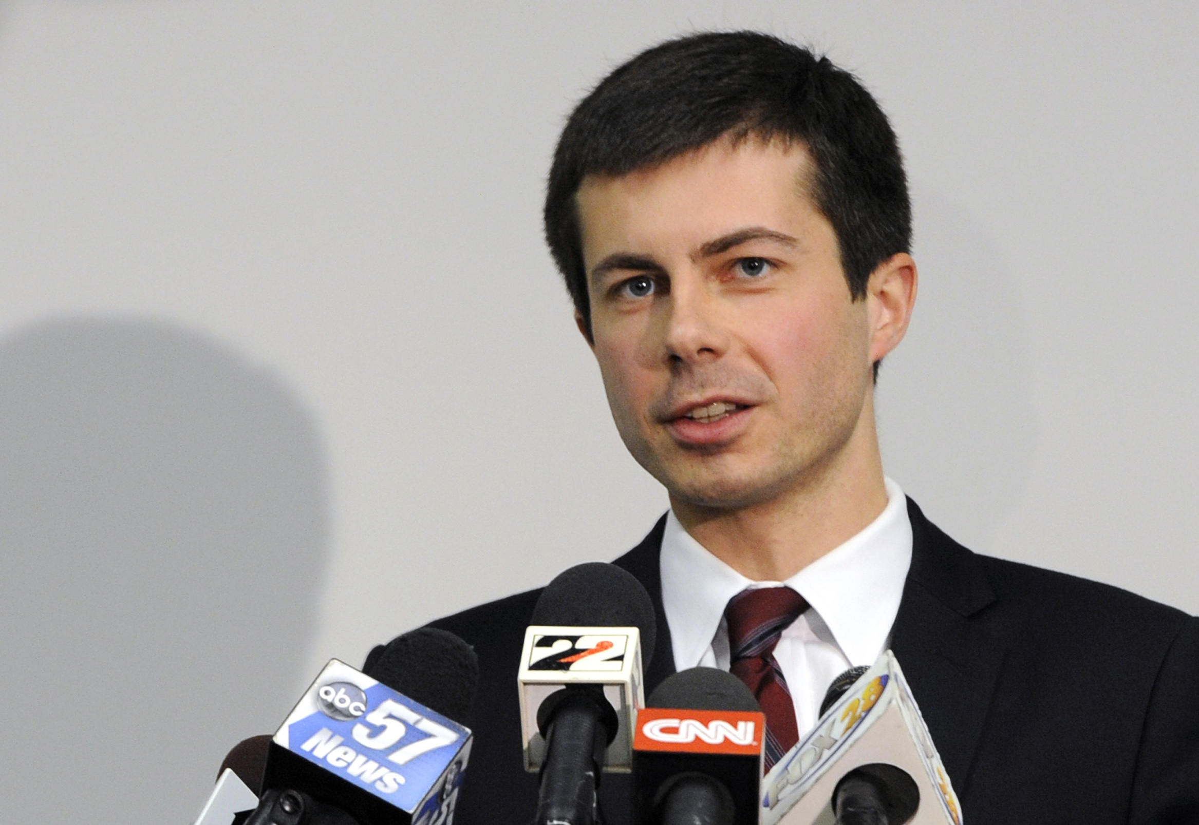 South Bend Mayor Pete Buttigieg came out as gay in an essay published on Tuesday, June 16, 2015,  in the South Bend Tribune. (Joe Raymond&mdash;FILE/AP)