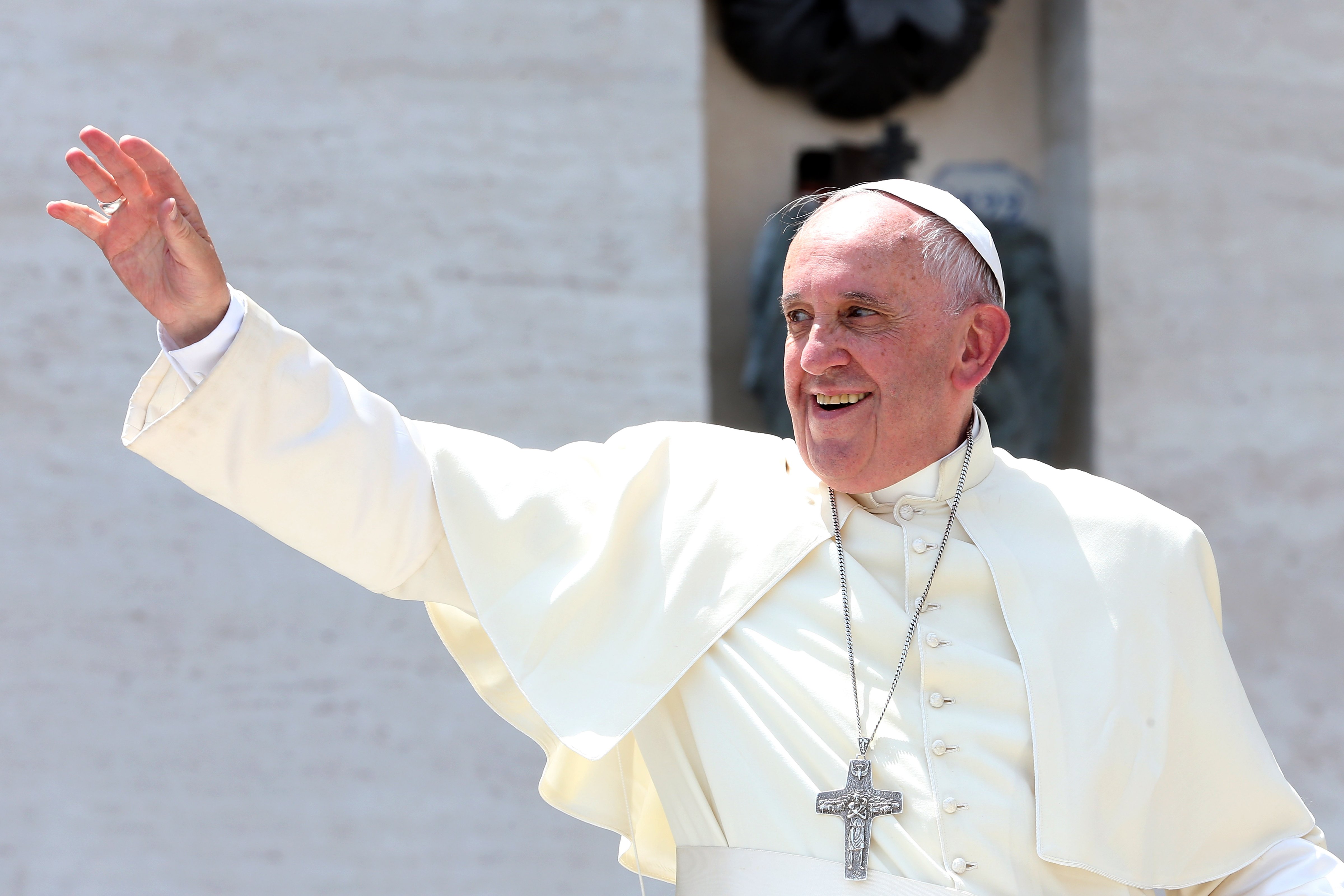 Pope Francis on June 13, 2015 in Vatican City. (Franco Origlia—Getty Images)