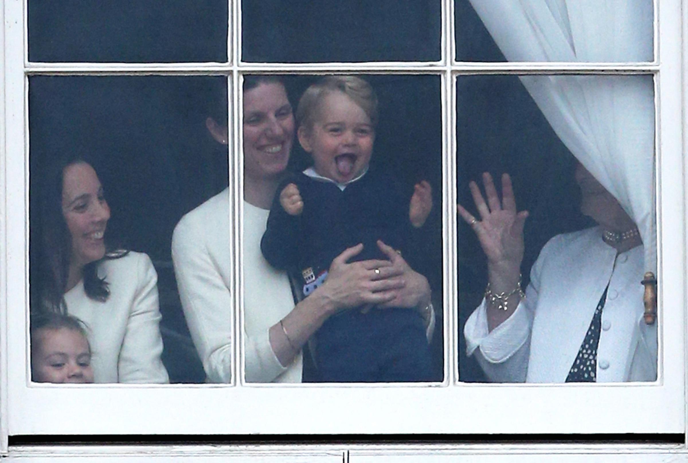 Trooping The Colour prince george