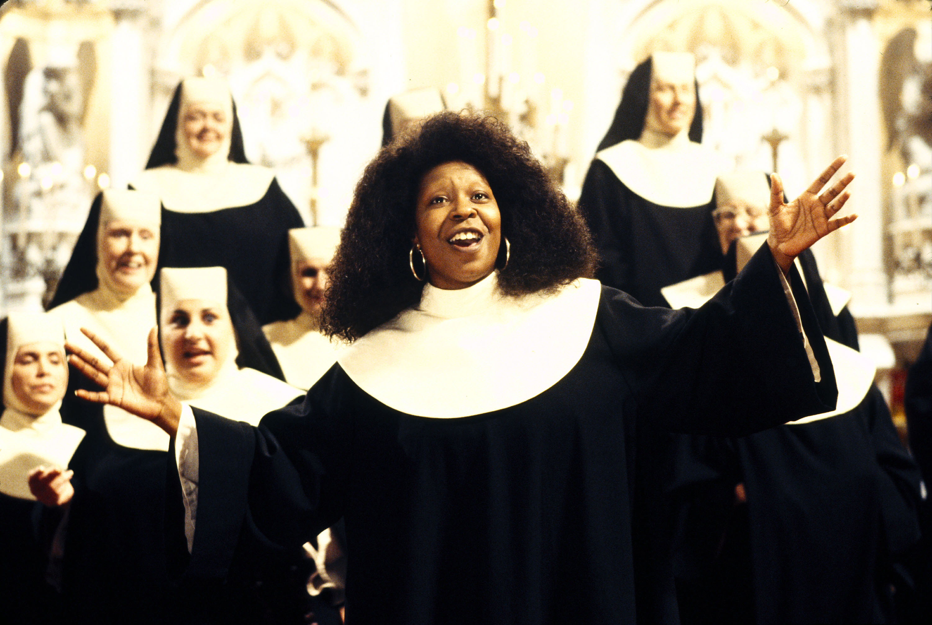 Sister Act (1992) Directed by Emile Ardolino
                      Shown: Whoopie Goldberg (Buena Vista Pictures/Photofest)