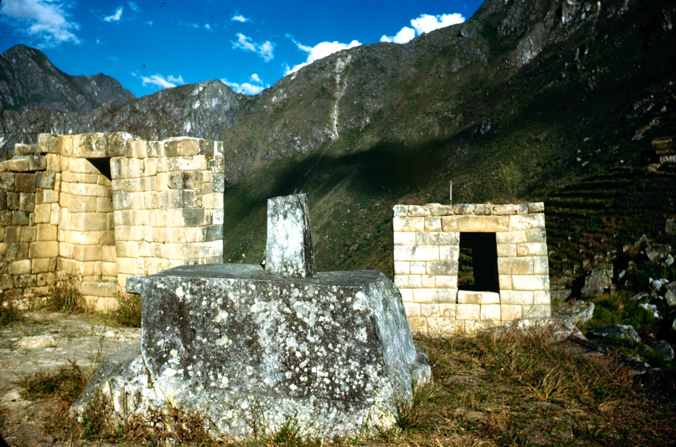 The Inca Ruins of Machu Picchu in Peru, 1945