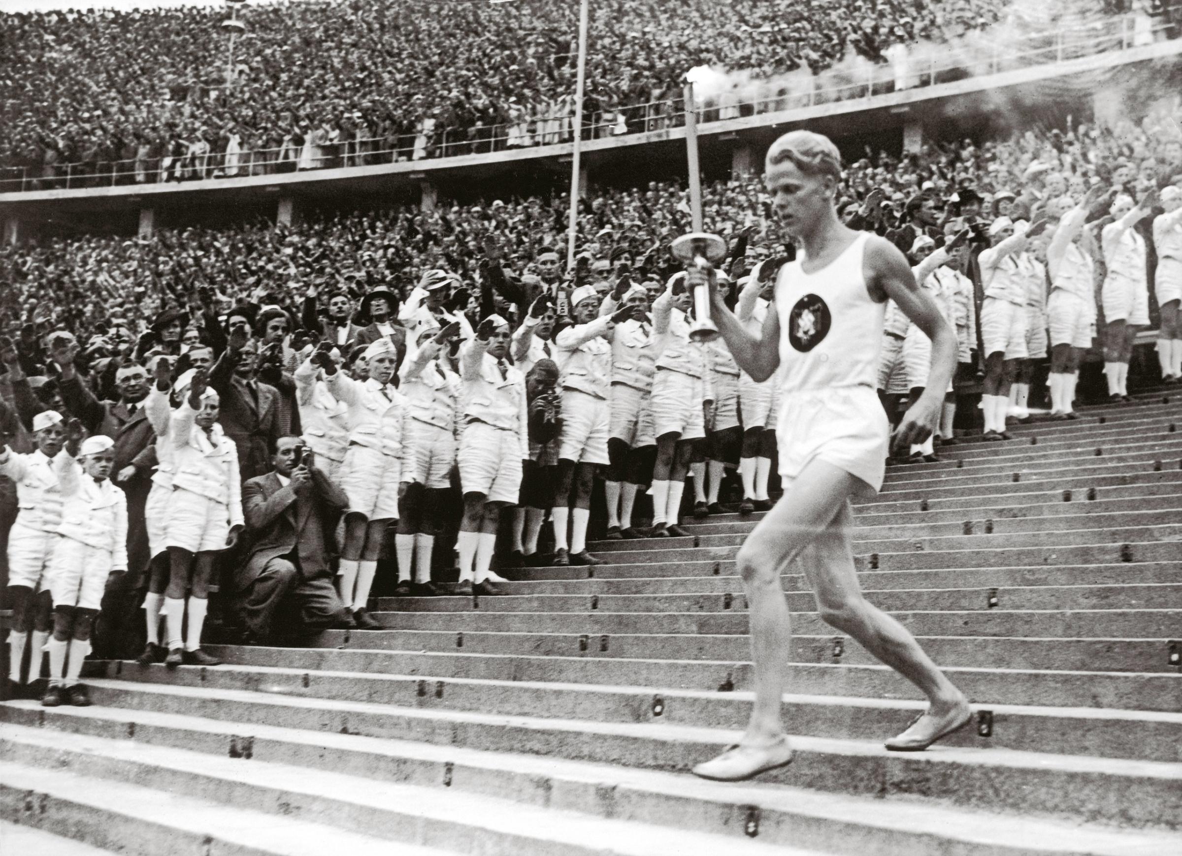 Beginning of the eleventh Olympic Games. August 1,1936.