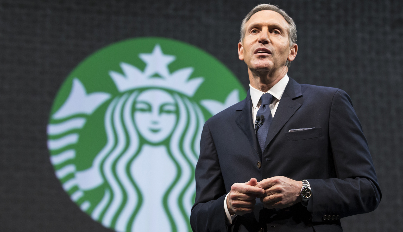 Starbucks Chairman and CEO Howard Schultz. (Stephen Brashear&mdash;Getty Images)