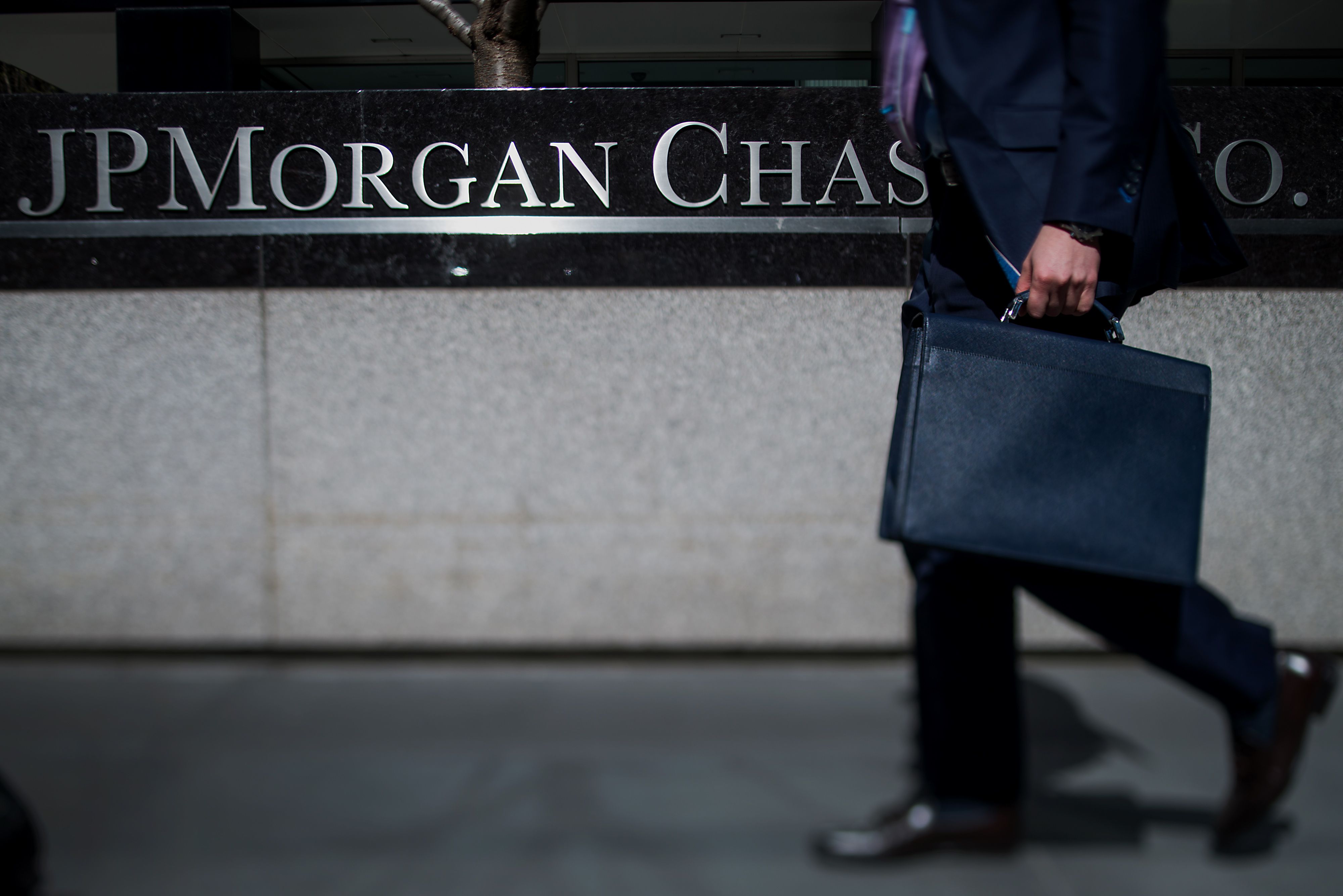 JPMorgan Chase &amp; Co. Headquarters Ahead of Earnings
