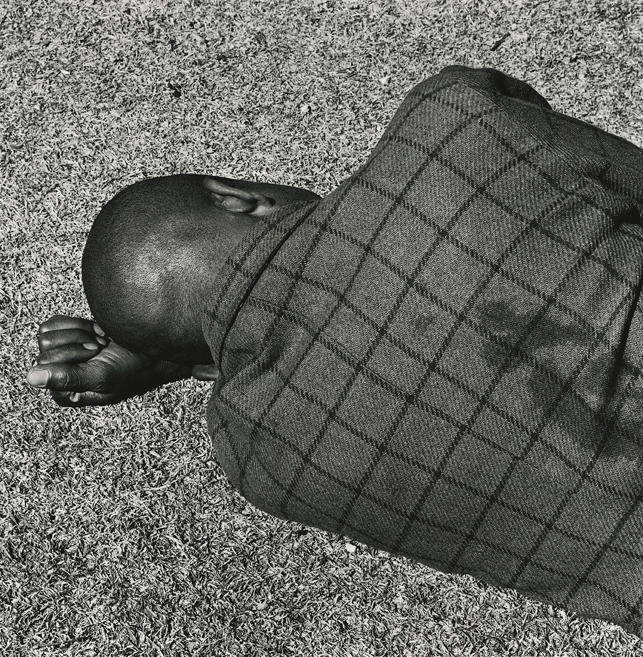 Man Sleeping, Jouberg Park, Johannesburg, August 1975