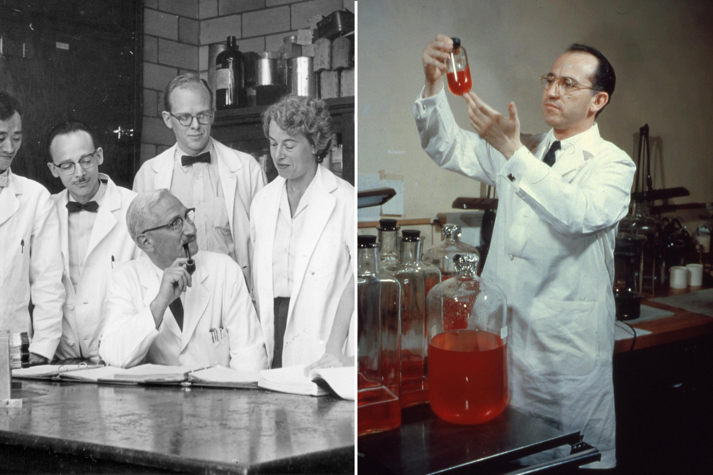 Albert Sabin Jonas Salk Vaccines