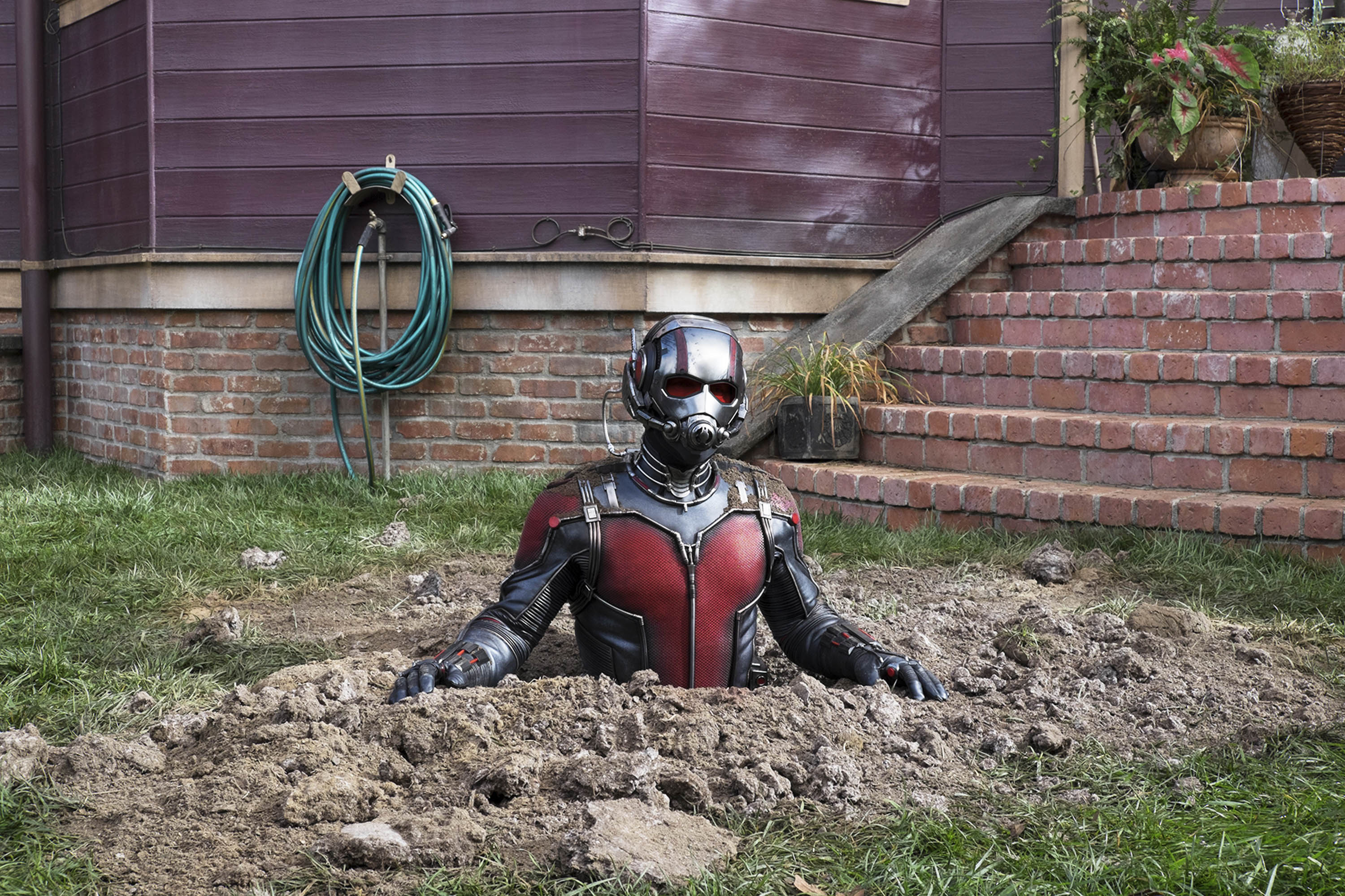 As its least noble superhero, Paul Rudd’s Ant-Man brings warmth and pathos to the Marvel universe. (Marvel/Disney)