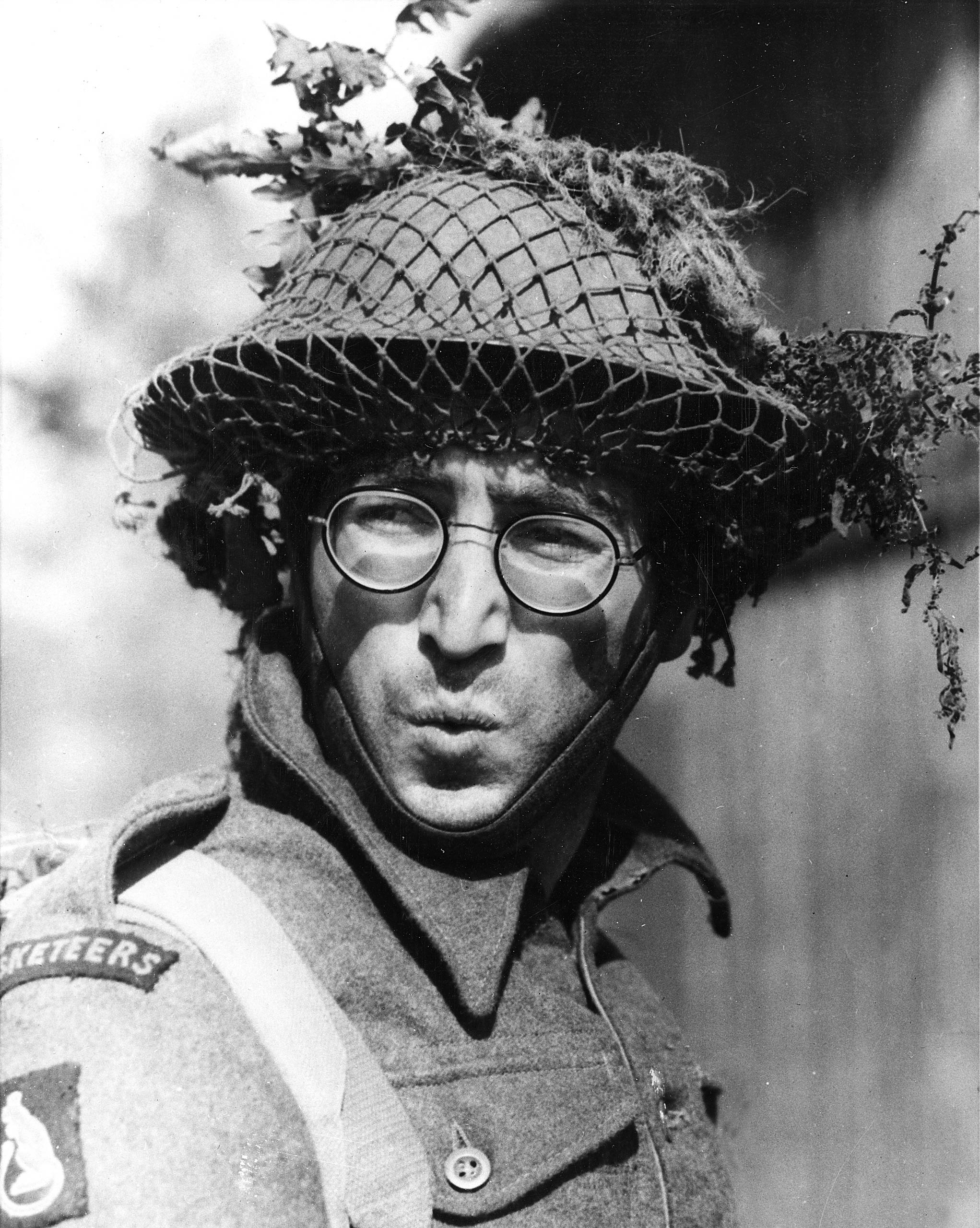 John Lennon appears as Private Gripweed in his first dramatic role in the 1967 movie How I Won the War.