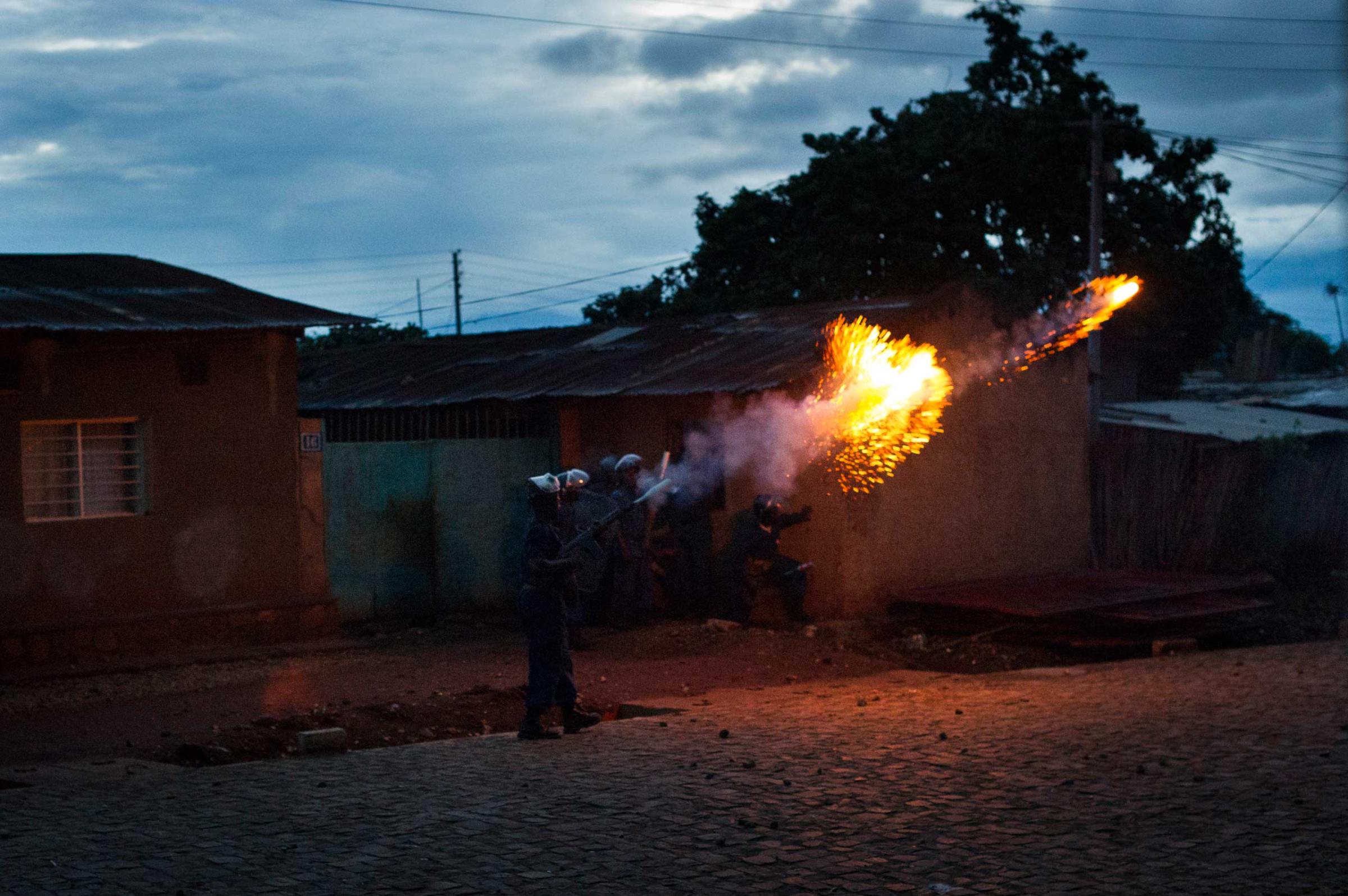 Burundi protests president Nkurunziza elections