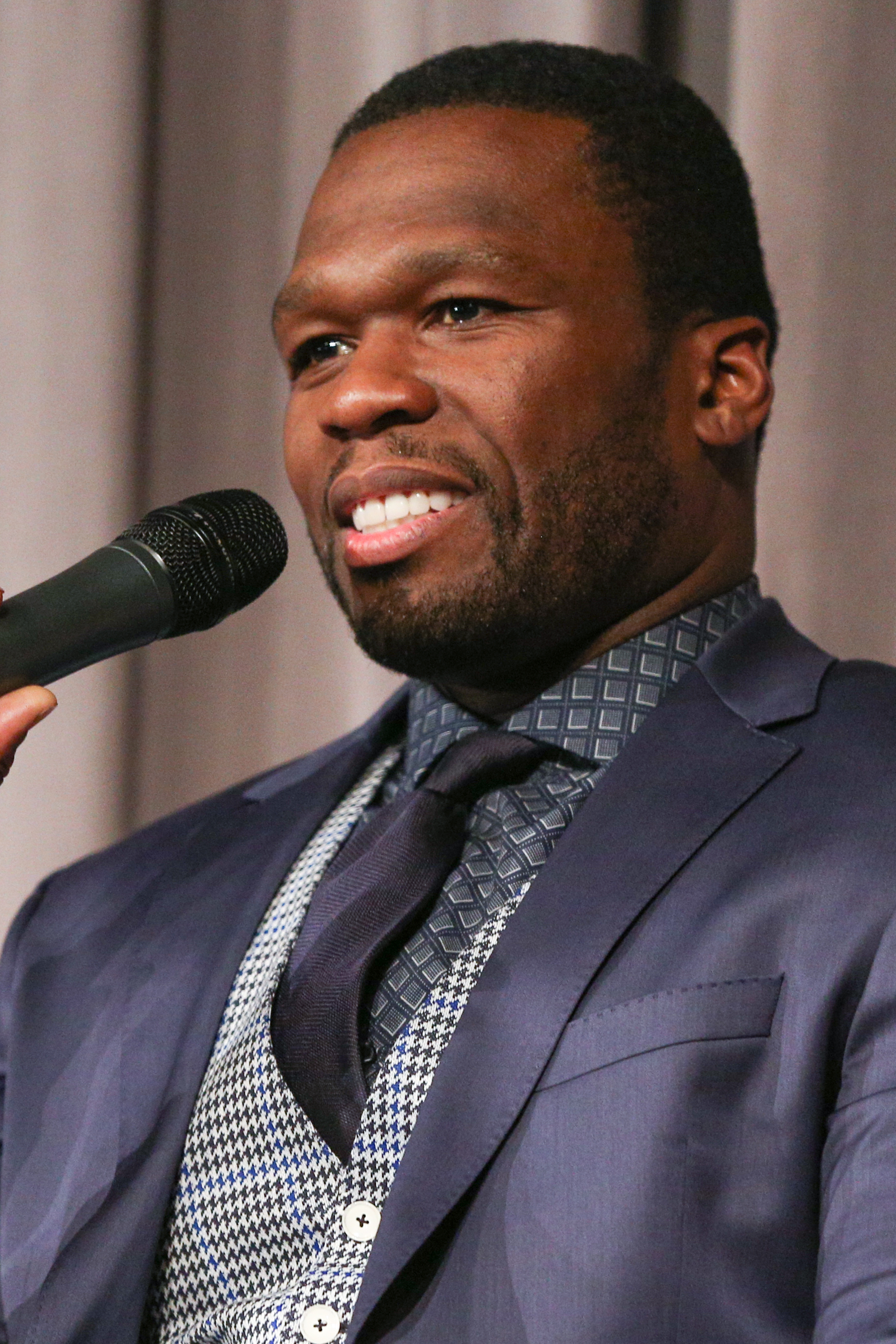 50 Cent at the 'Southpaw' SAG Foundation Conversations in West Hollywood, Calif. on July 13, 2015. (Rich Fury—Invision/AP)